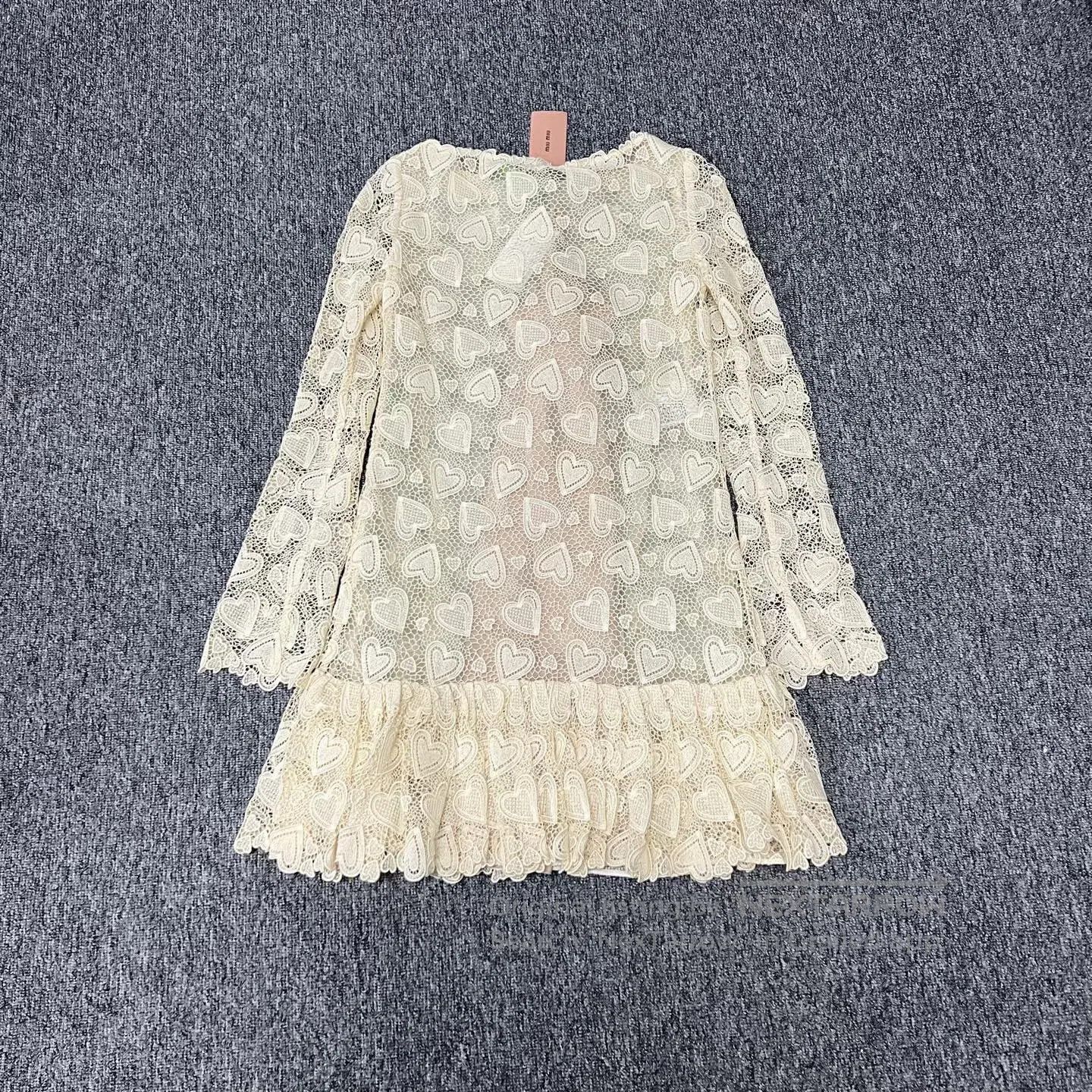 Miu Miu miu miu size 40 Love lace dress| Size L / US 10 / IT 46 - 3 Thumbnail