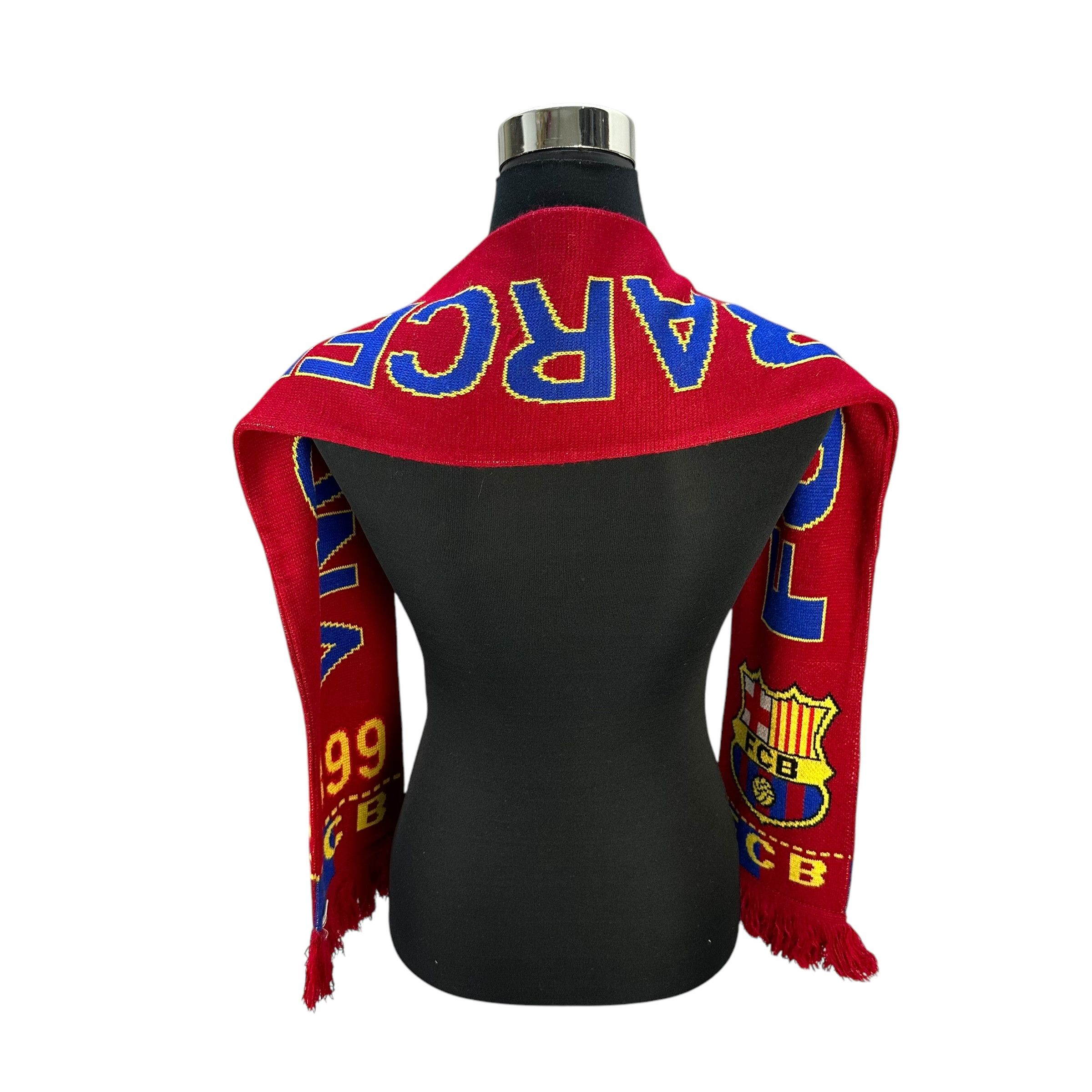 Vintage Vintage F.C. BARCELONA Muffler #A76-1833 Size ONE SIZE - 6 Thumbnail