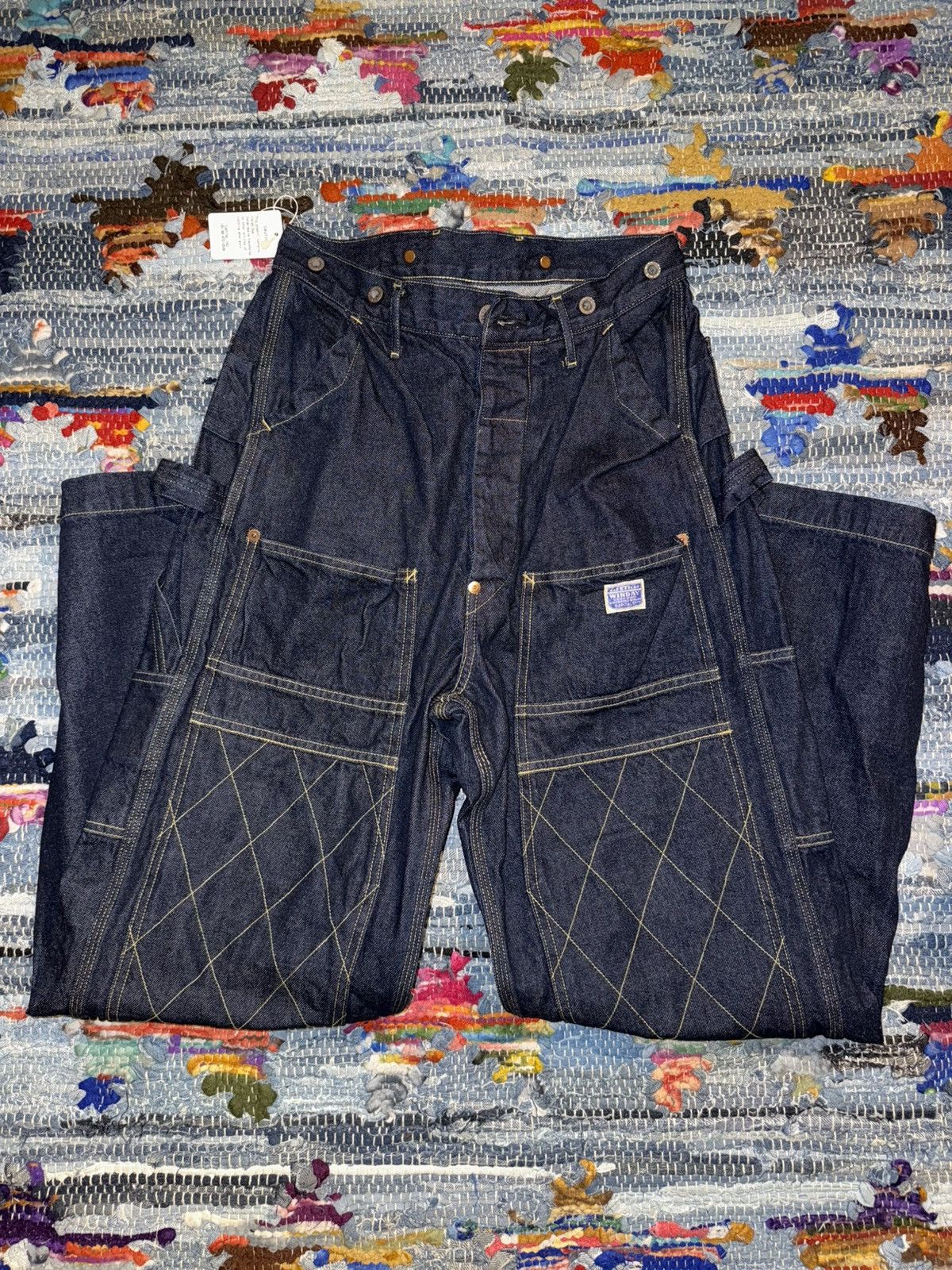 Kapital Kapital Lumber Denim Pants - 26 x30 Size US 26 / EU 42 - 1 Thumbnail