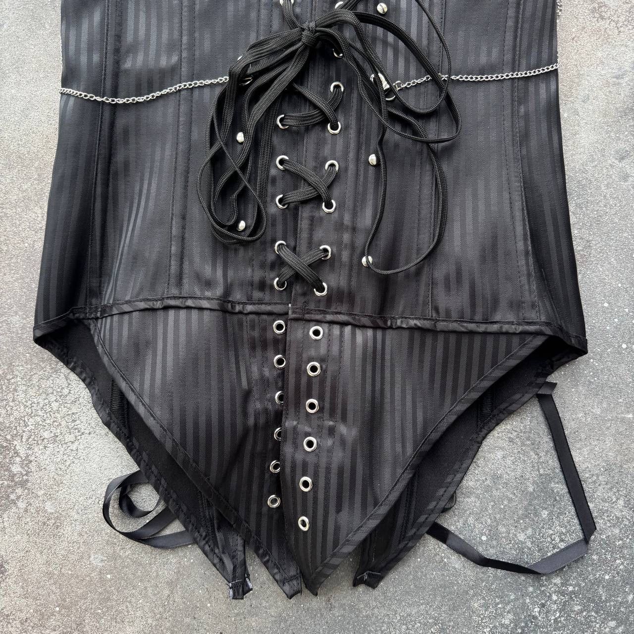 20471120 Amazing Gothic Super Sexy Corset Top Size M / US 6-8 / IT 42-44 - 11 Thumbnail