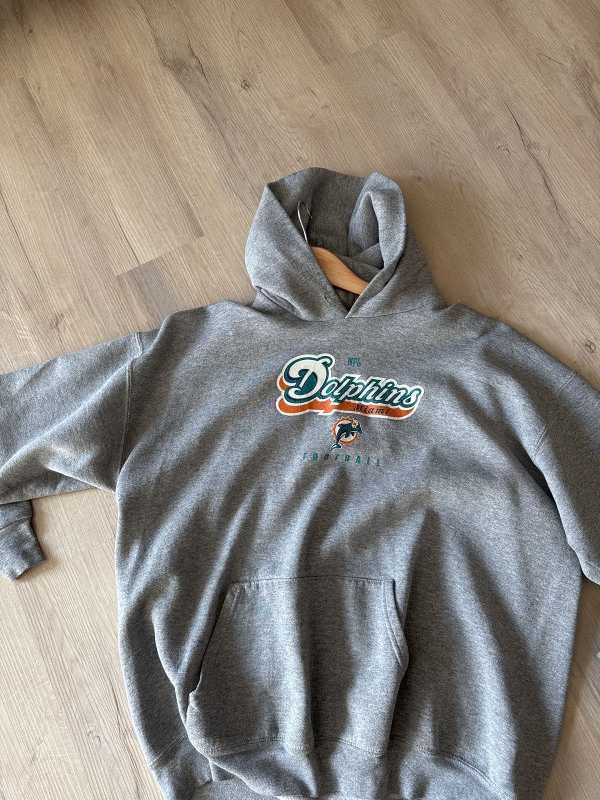 NFL Vintage Dolphins NFL hoodie Size US XL / EU 56 / 4 - 1 Thumbnail