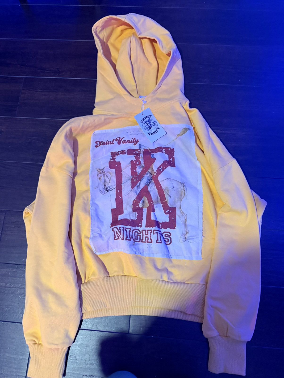 Saint Vanity yellow saint vanity hoodie Size US M / EU 48-50 / 2 - 1 Thumbnail