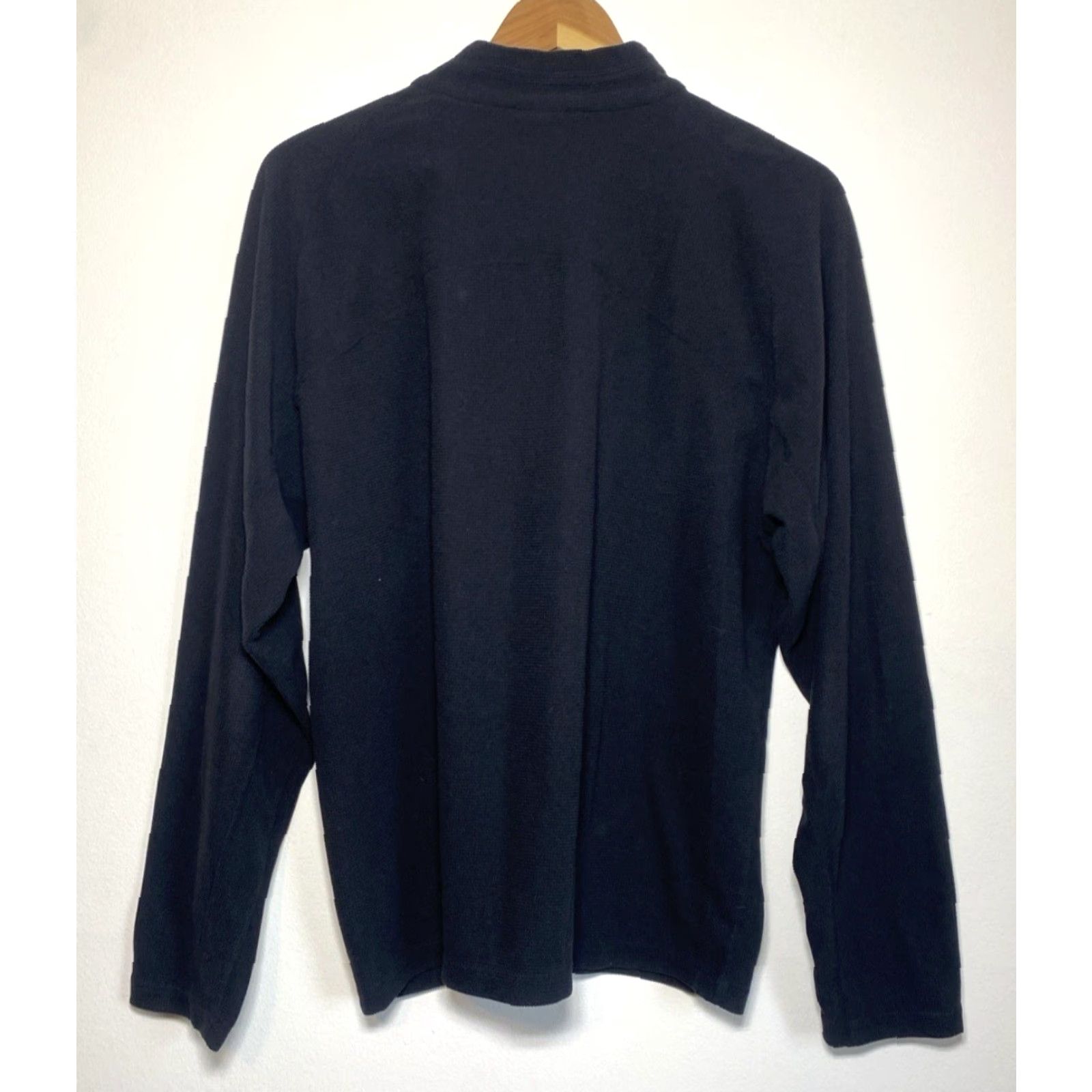 Nike VINTAGE Nike ACG Therma Fit 1/4 Zip Pullover Mens Large Black 100% Polyester Fleece Logo Winter Outdoor Activewear Size US L / EU 52-54 / 3 - 2 Thumbnail