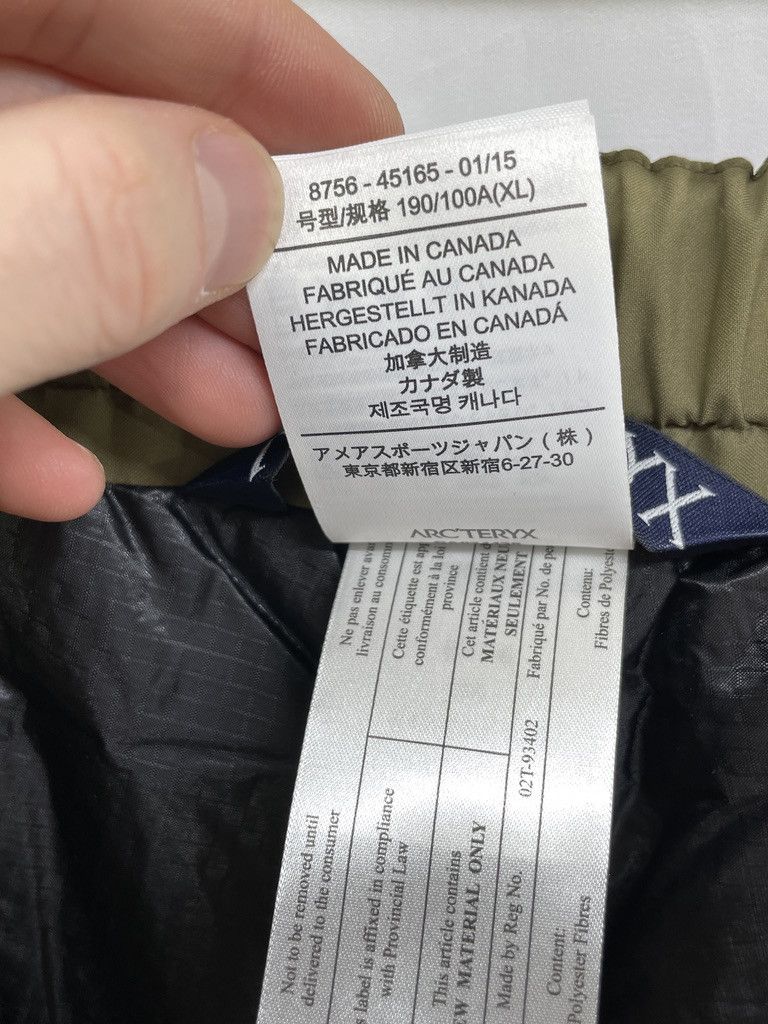 Arc'teryx ARCTERYX LEAF Fusion Windstopper Crocodile Pants Size US 40 / EU 56 - 16 Thumbnail