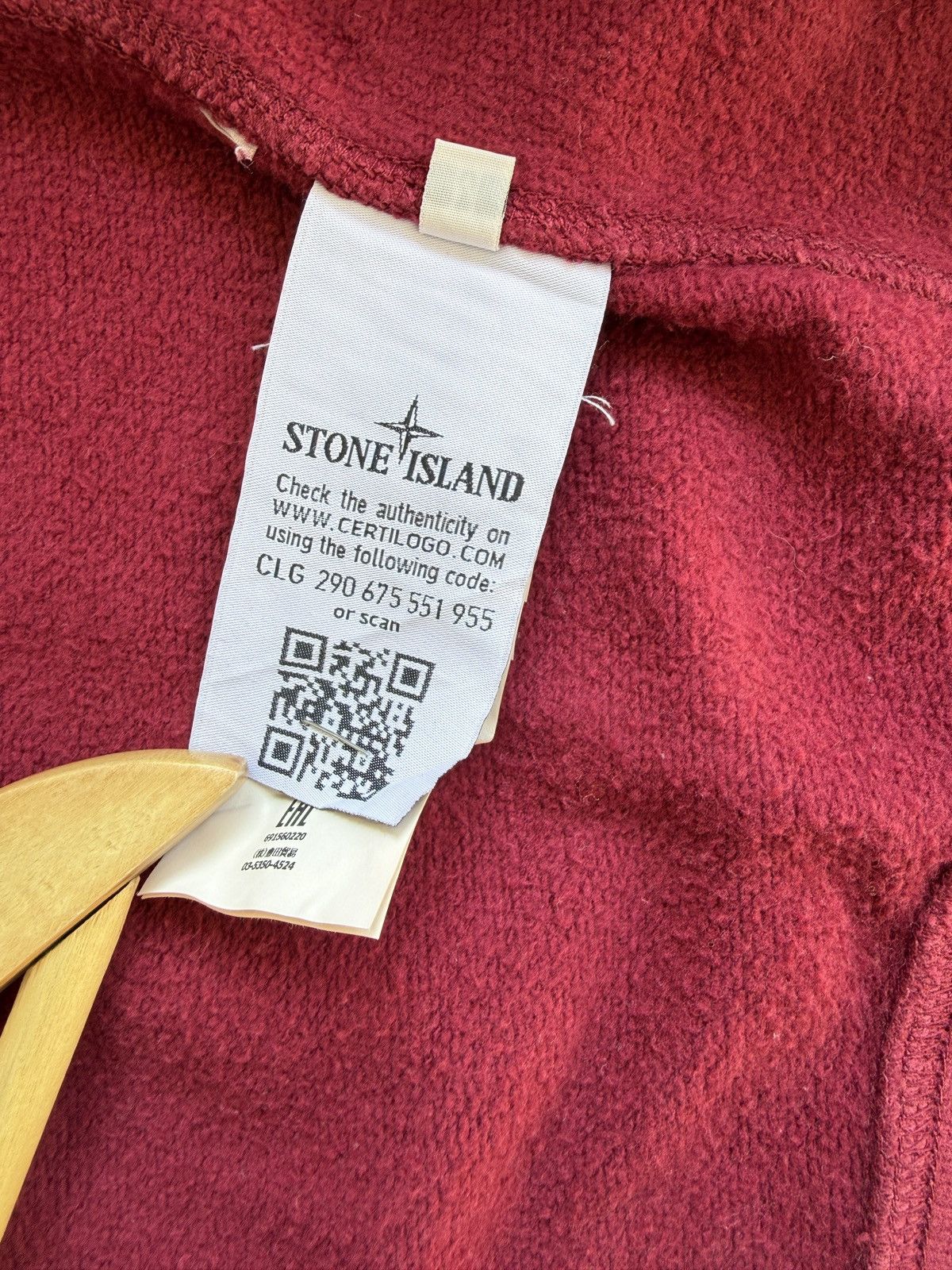 Stone Island Stone Island Zip Up Hoodie M Size US M / EU 48-50 / 2 - 8 Thumbnail