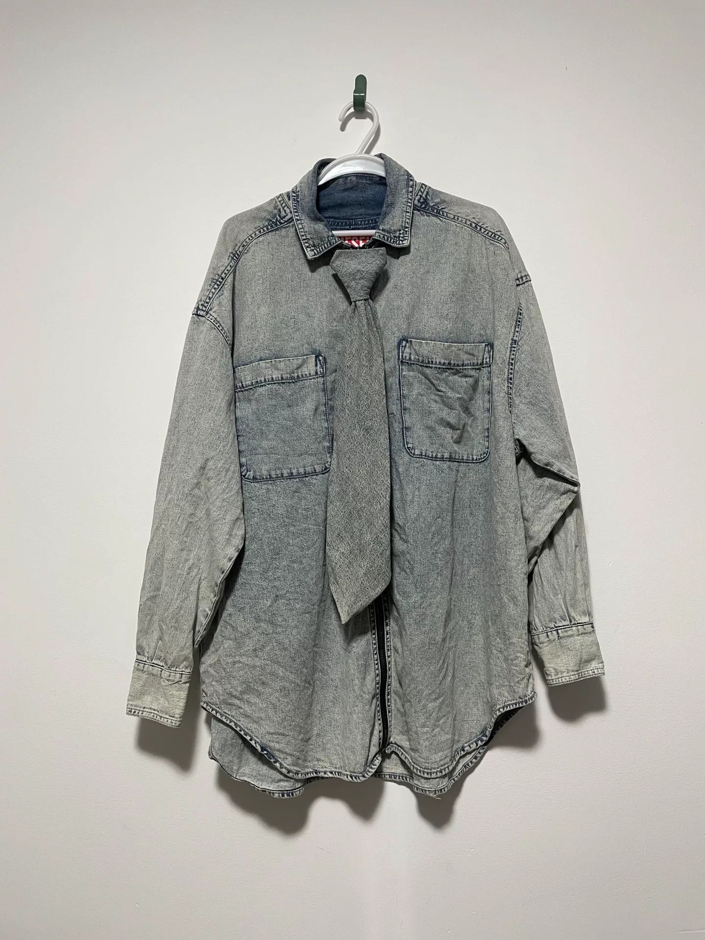 Diesel Diesel x Shayne Oliver Tie Shirt Coat Size US XS / EU 42 / 0 - 1 Thumbnail