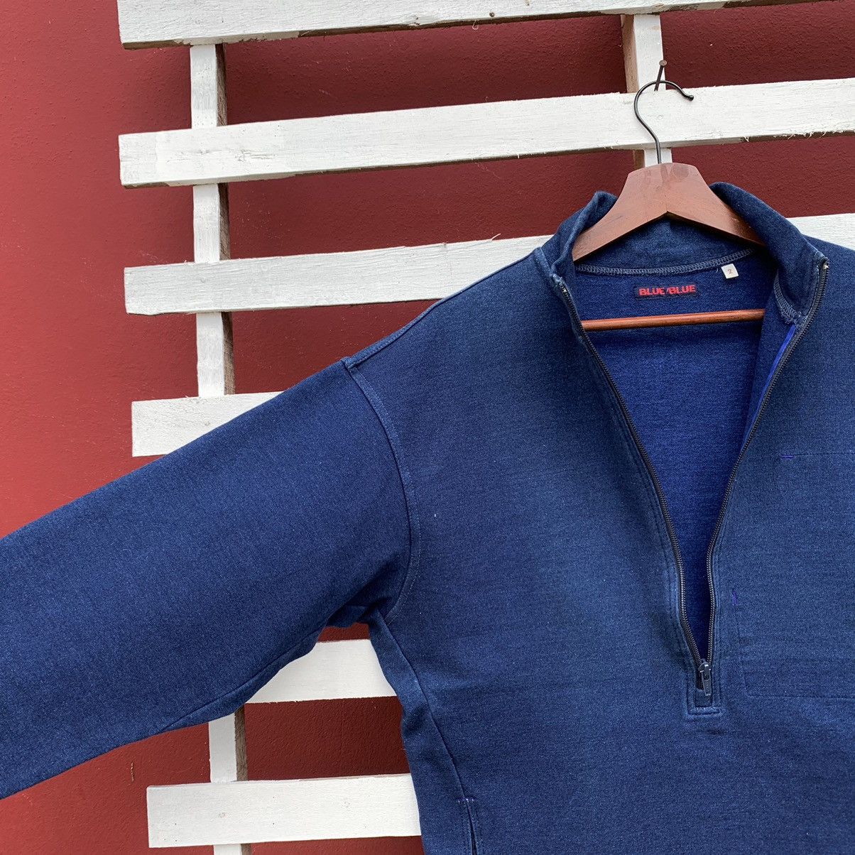Blue Blue Japan × Indigo × Vintage Vintage Blue Blue Japan Sweatshirt Size US M / EU 48-50 / 2 - 7 Thumbnail