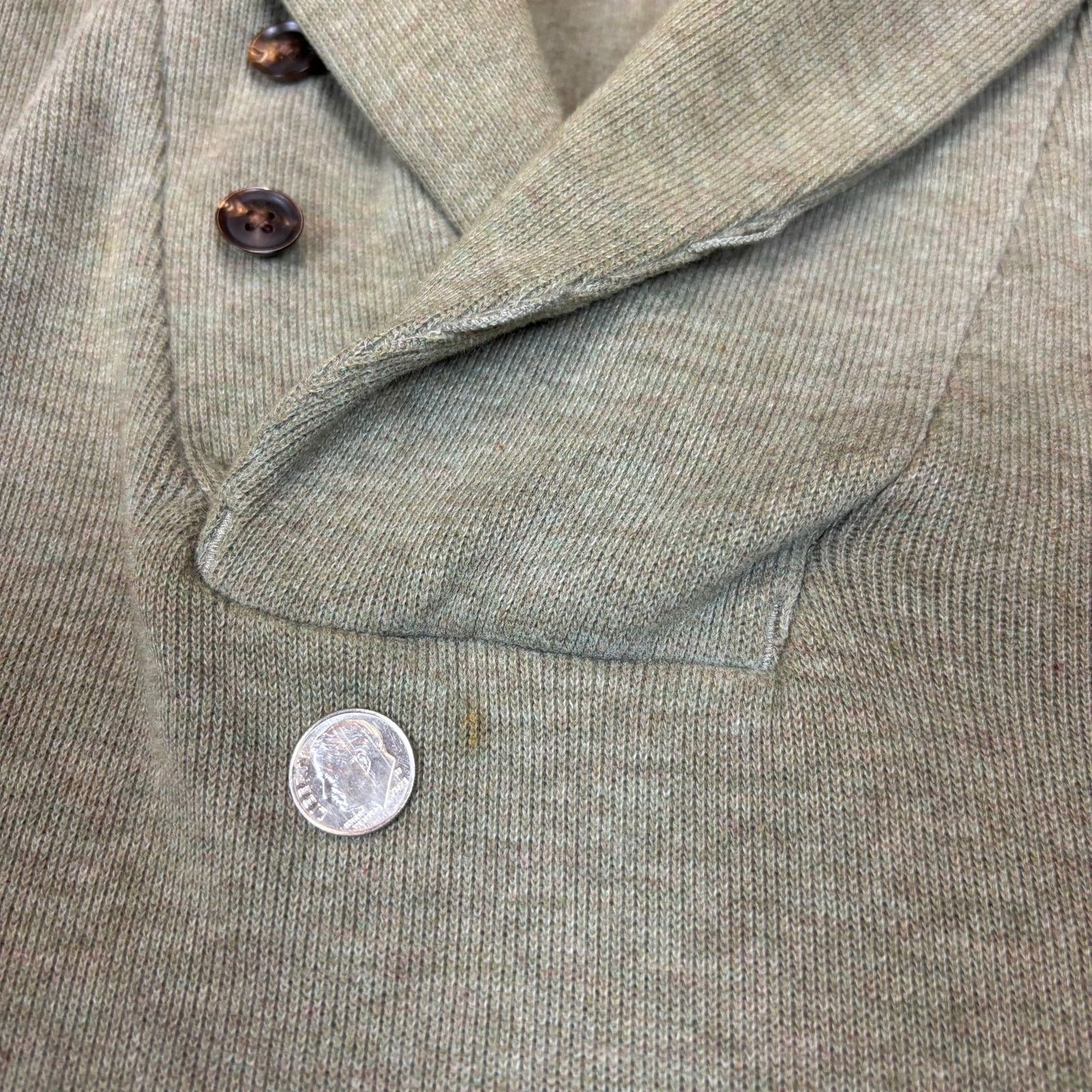 Polo Ralph Lauren Polo Ralph Lauren Shawl Collar Knit Pullover Elbow Pads Lg Size US L / EU 52-54 / 3 - 8 Thumbnail