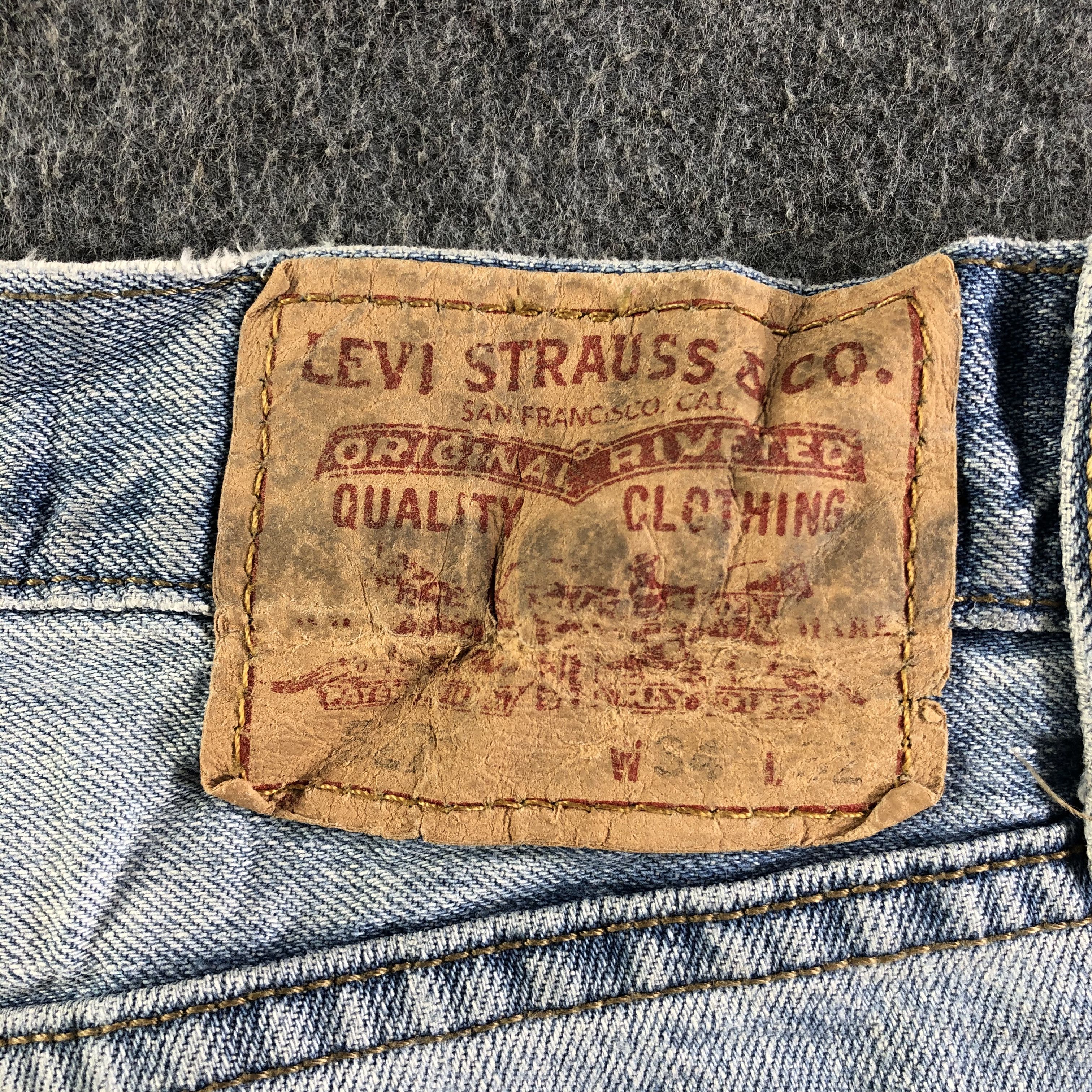Levi's Vintage Light Wash Levis 527 Jeans-J4150 Size US 35 - 5 Thumbnail