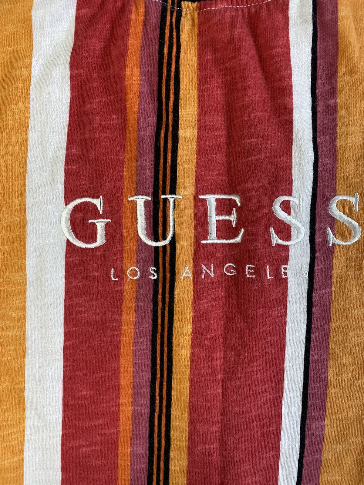 Guess Guess rare vintage striped T-Shirt Size US M / EU 48-50 / 2 - 4 Thumbnail