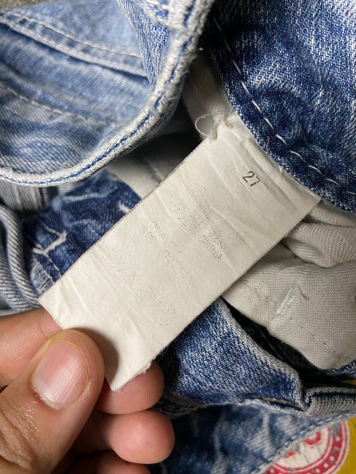Japanese Brand Co & Lu Japanese Brand Printed Denim Jeans (153) Size US 30 / EU 46 - 3 Thumbnail
