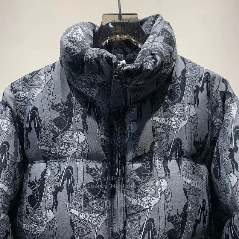 Burberry Burberry Gray Men's Puffer Jacket. Size US M / EU 48-50 / 2 - 3 Thumbnail