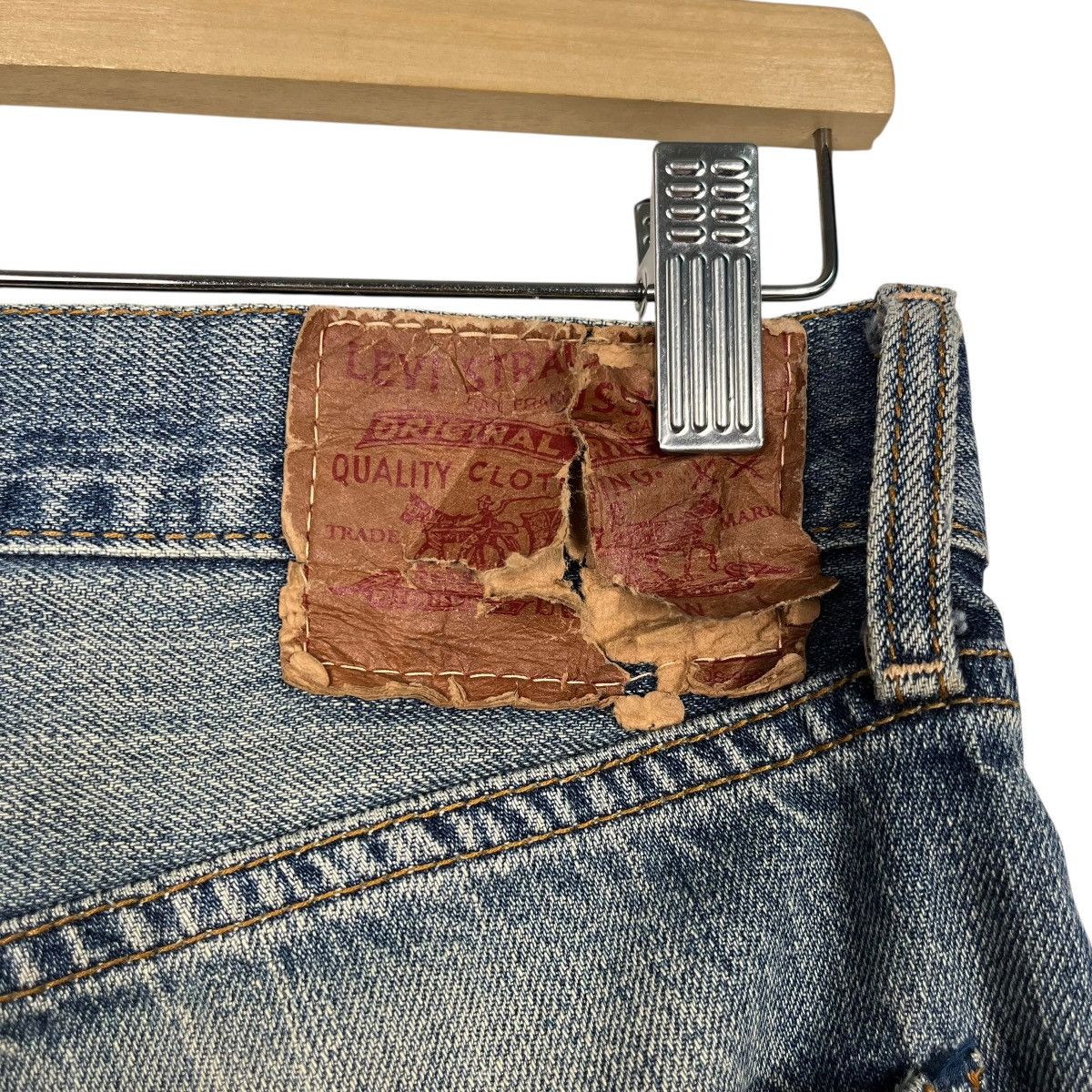 Levi's Vintage Levis Utility Denim Jeans Size US 29 - 16 Thumbnail
