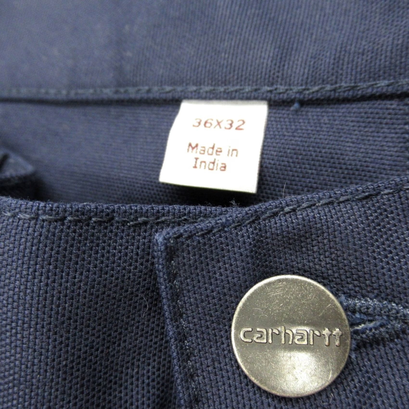 Carhartt Carhartt Pants Mens 36 36x31 Navy Rugged Loose Fit Cargo Pockets Work Bootcut Size US 36 / EU 52 - 5 Thumbnail