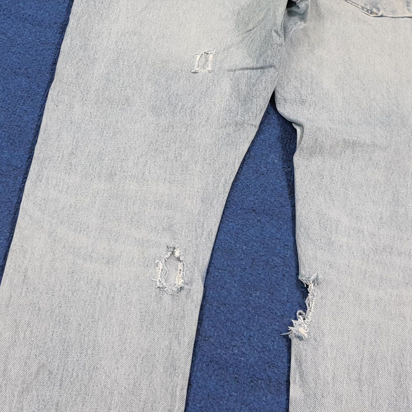 Andy Warhol Vintage Andy Warhol x Billabong Distressed Selvedge C280N9 Size US 35 - 7 Thumbnail