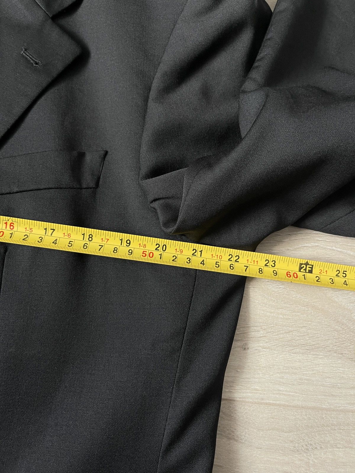 Hugo Boss Vintage hugo boss black blazer mens classic jacket 46L Size 44L - 13 Thumbnail