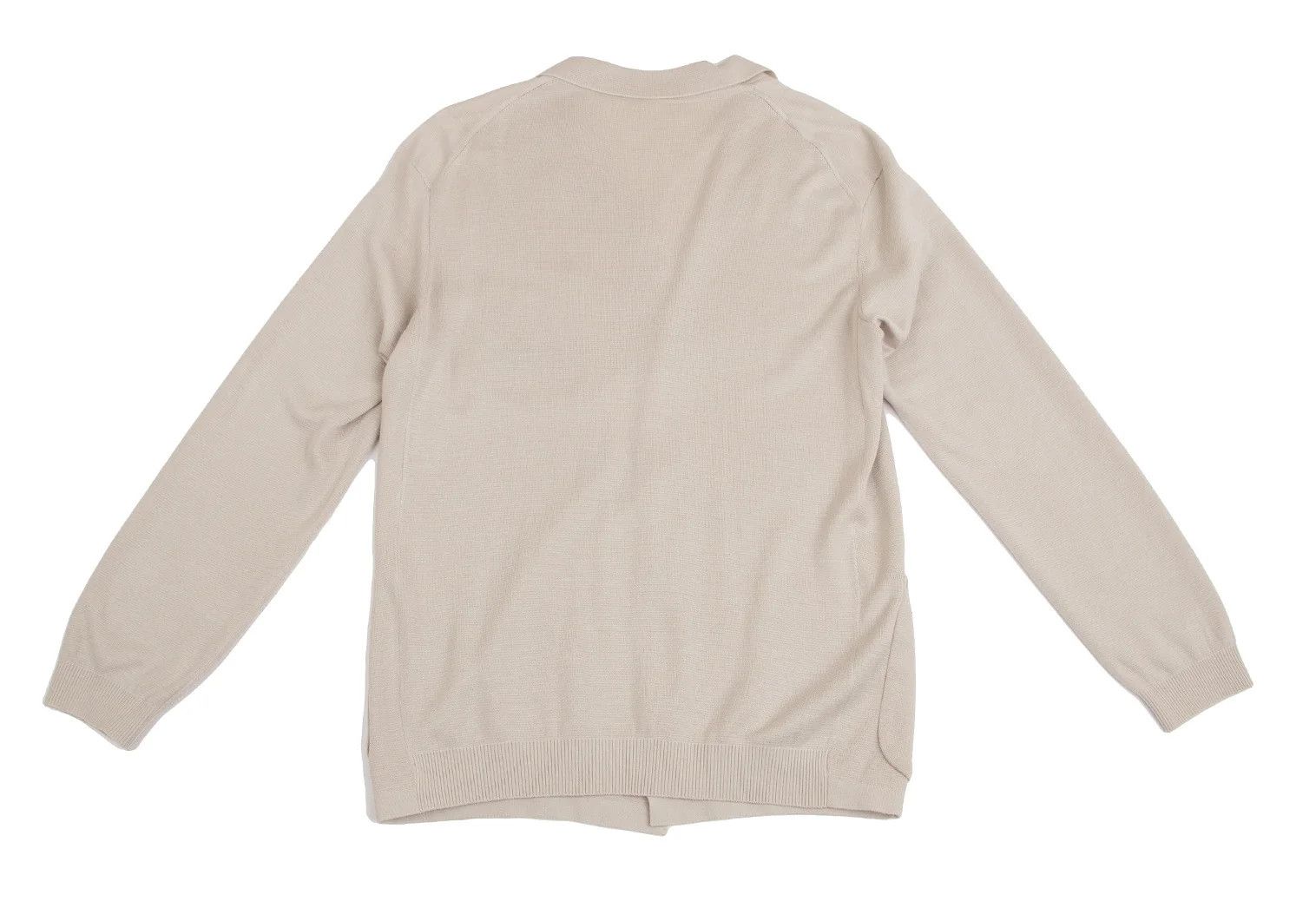 Issey Miyake Acrylic Linen Knit Jacket in Beige 2 Size US M / EU 48-50 / 2 - 11 Thumbnail