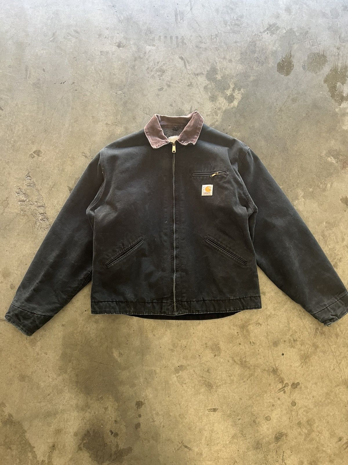 Vintage Black Carhartts Detroit Jacket | Grailed