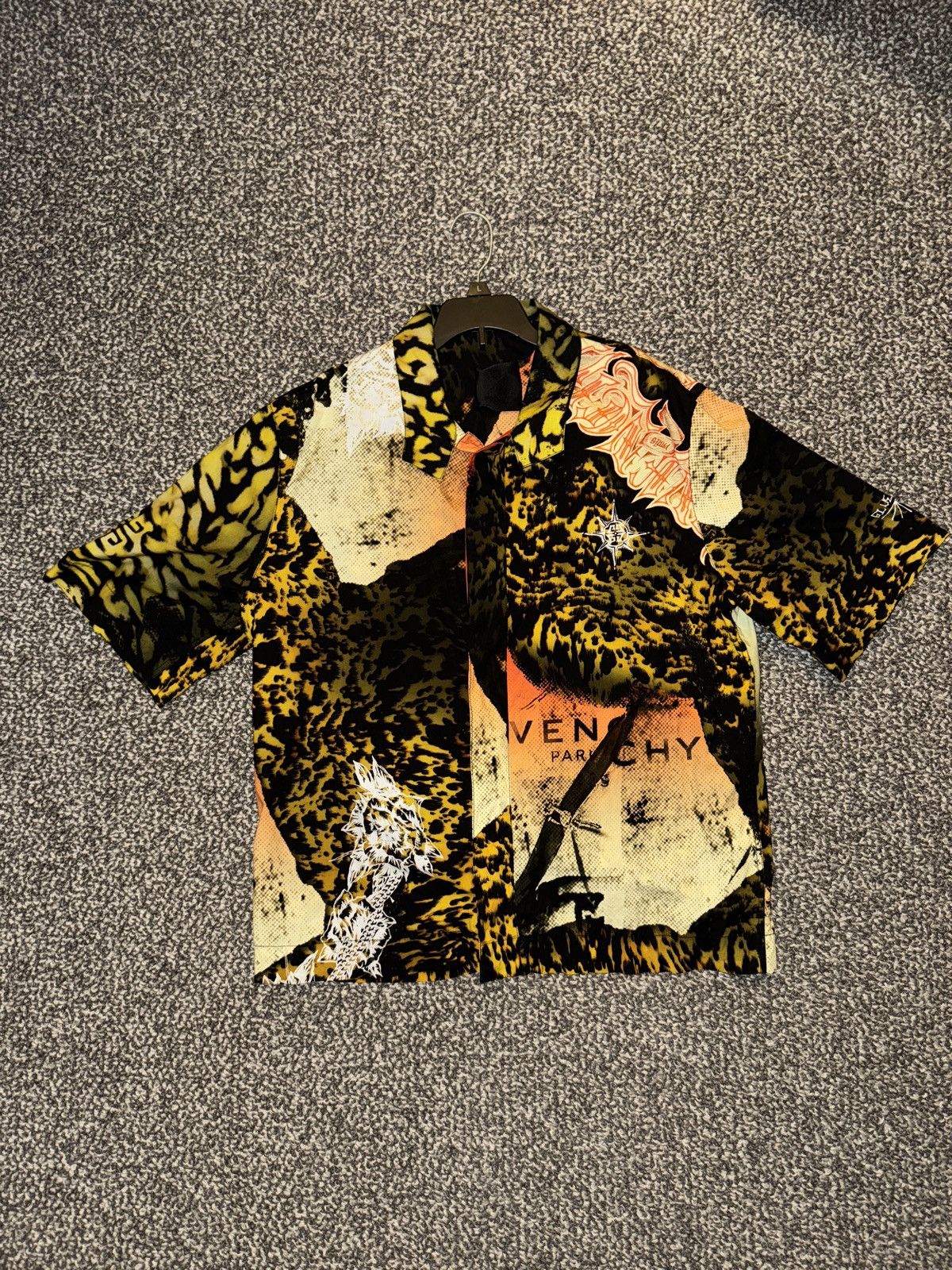 Givenchy Givenchy Shirt In Printed Poplin Size US M / EU 48-50 / 2 - 1 Thumbnail