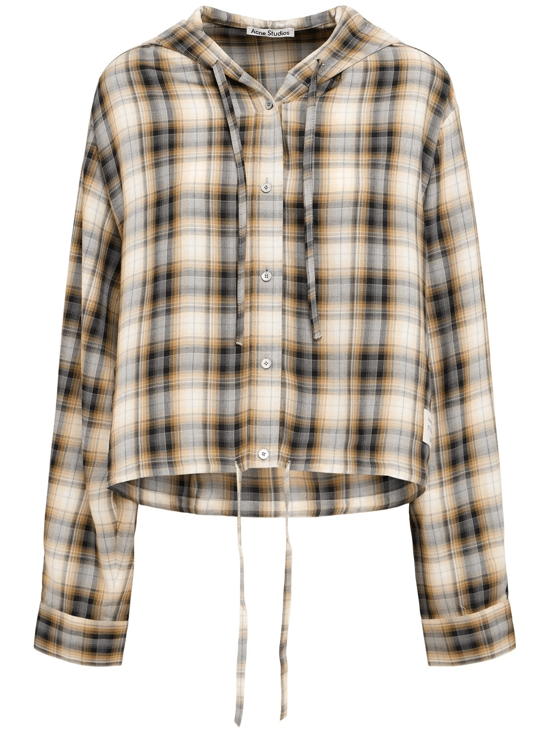 Acne Studios ACNE STUDIOS $580 Sip Beige Shirt New & Authentic Size ONE SIZE - 1 Thumbnail