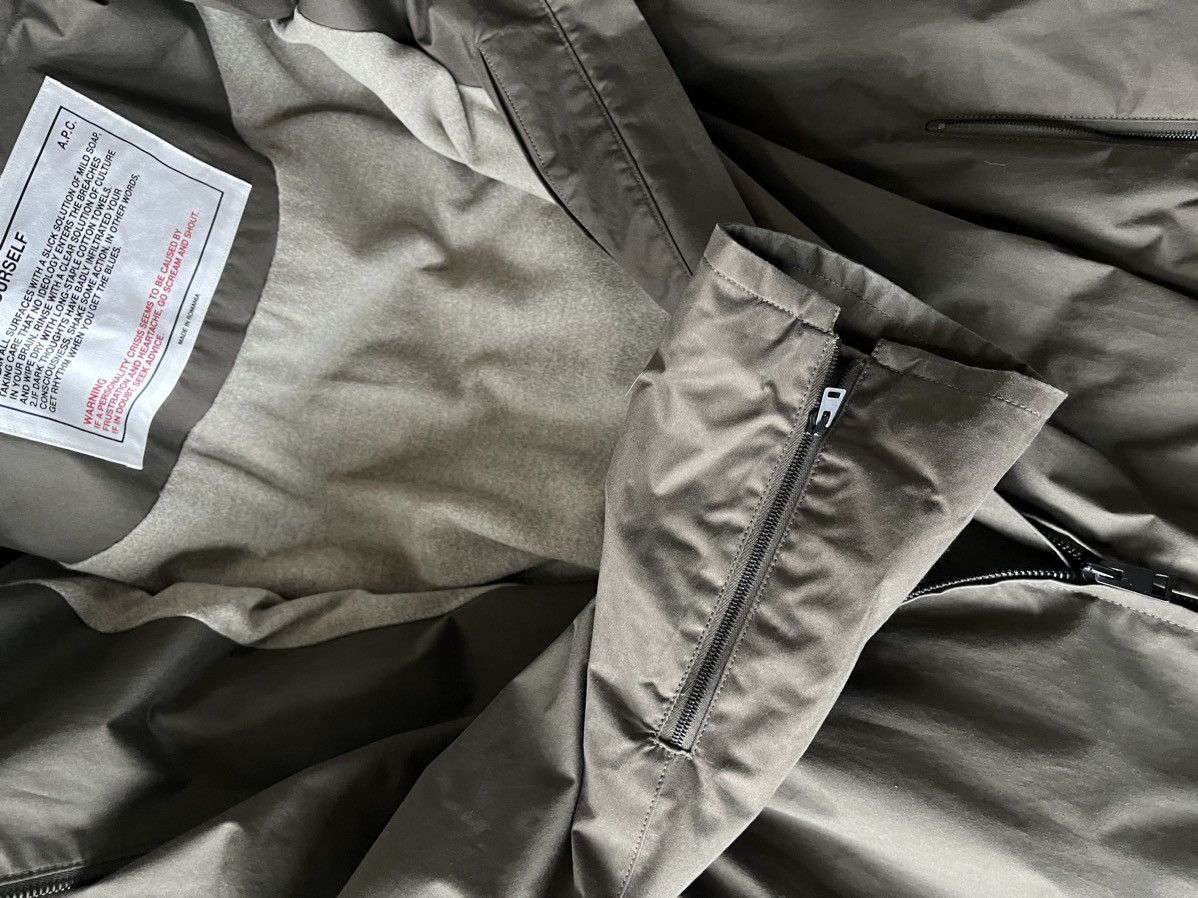 A.P.C. NWT APC Rain Parka flannel lined medium Size US M / EU 48-50 / 2 - 5 Thumbnail