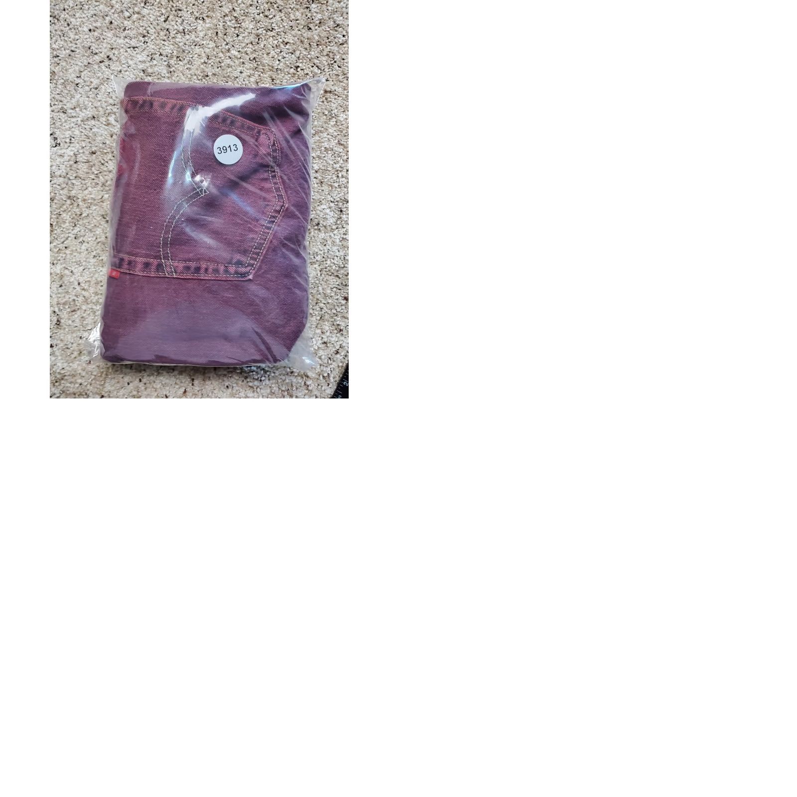 Levi's Levi's 510 Jeans 38X30 Mens Slim Straight Red Wash Denim (Regular) 5-Pocket Stretch Size US 38 / EU 54 - 9 Thumbnail