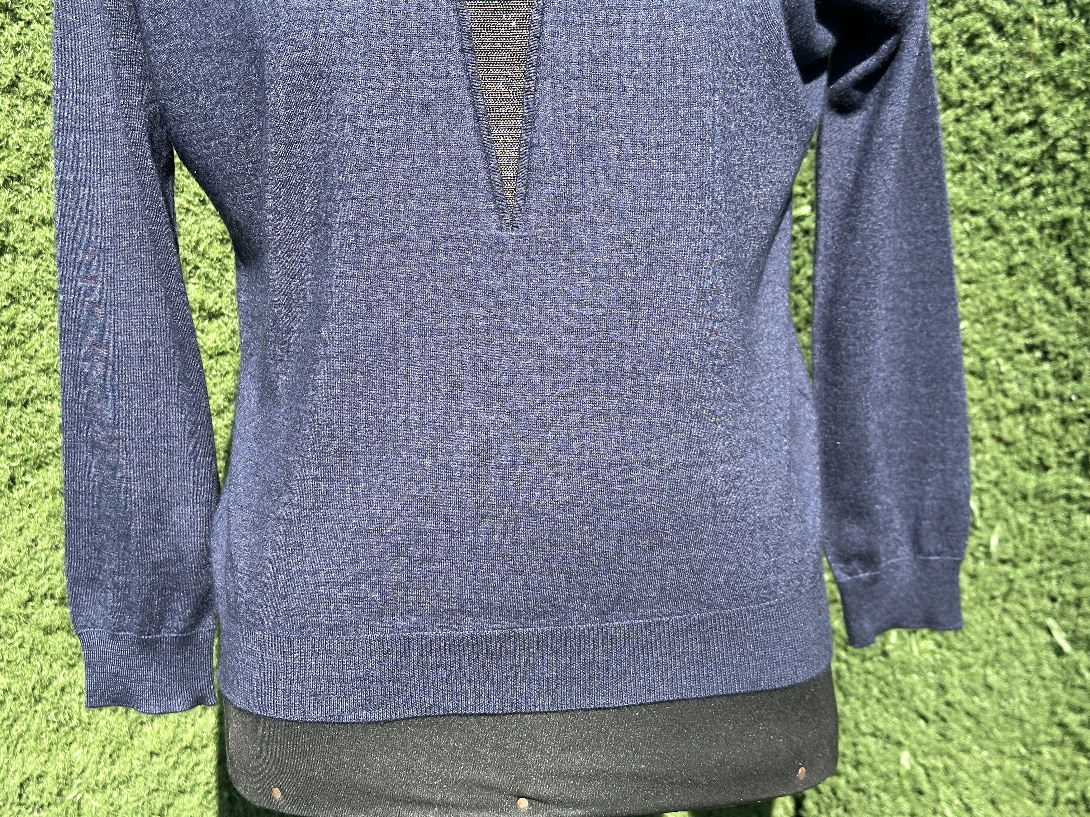 Brunello Cucinelli 1650$ Brunello Cucinelli Cashmere Silk Pullover Size M Size M / US 6-8 / IT 42-44 - 6 Thumbnail