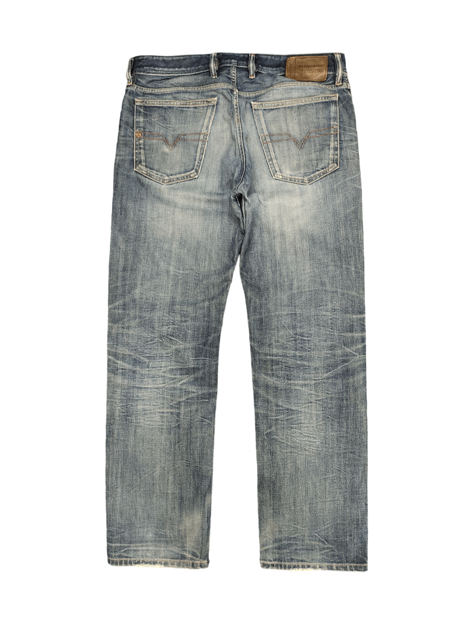 Vintage Y2k Diesel Waykee Distress Faded Regular Straight