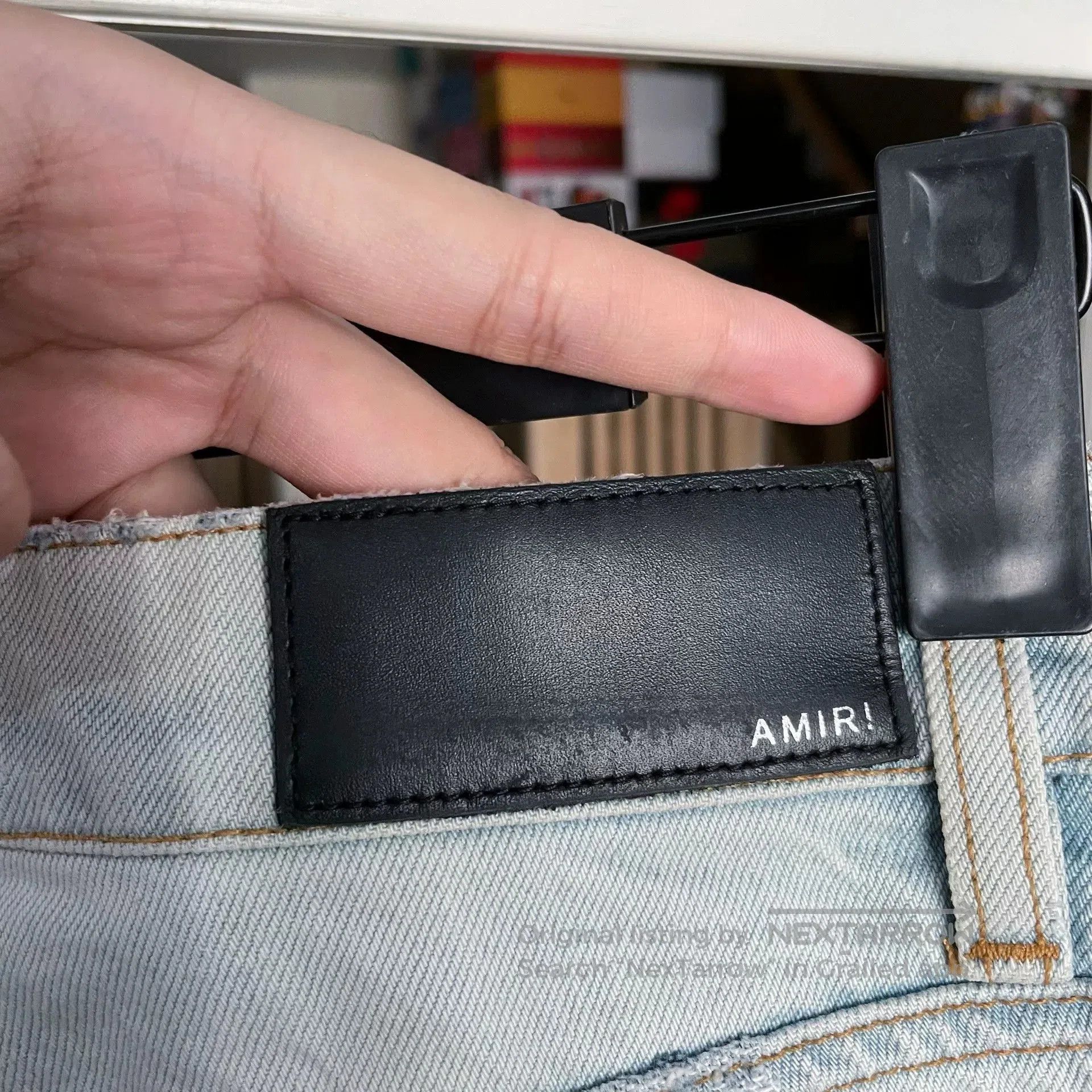 Amiri Amiri Blue Distressed Jeans Size 30. Size US 30 / EU 46 - 6 Thumbnail