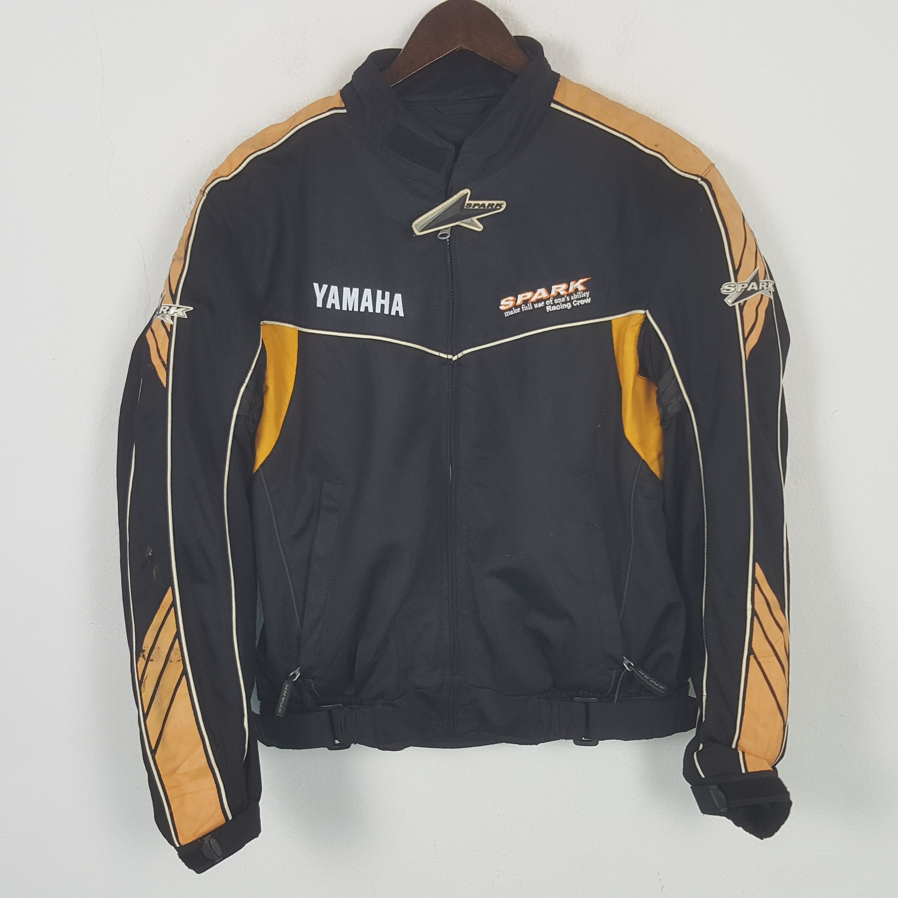 Sports Specialties Vintage Spark Racing Supermoto x Custom Yamaha Biker Jacket Size US M / EU 48-50 / 2 - 3 Thumbnail
