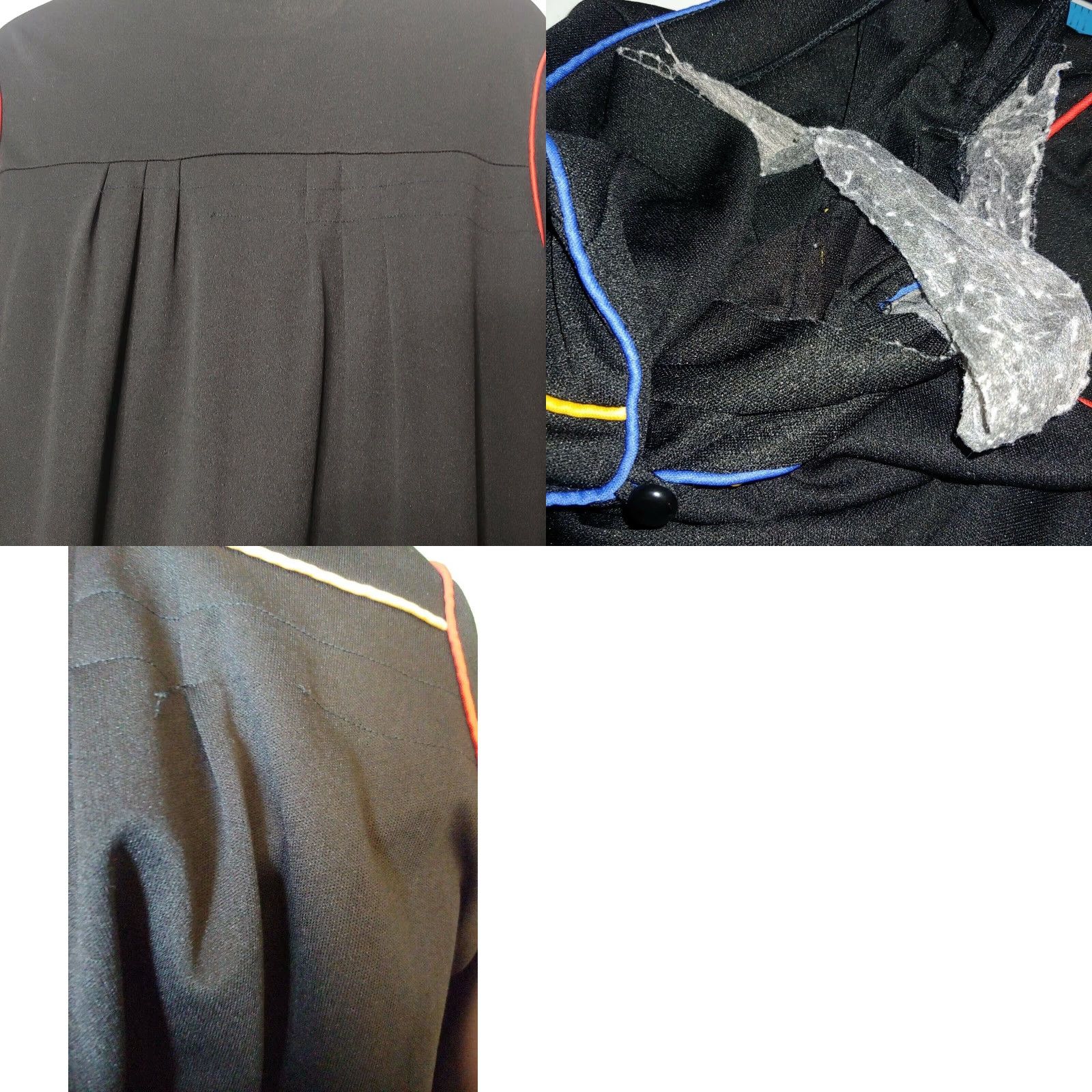 Vintage VINTAGE Housecoat Robe Women Size 8 Pullover Gown Black Long Retro Lounge Shirt? Size M / US 6-8 / IT 42-44 - 8 Thumbnail