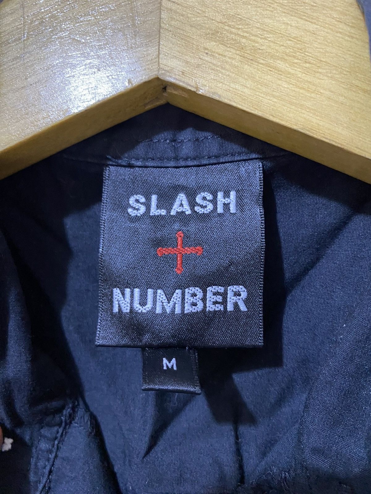 If Six Was Nine Slash Number Poem Vkei Punk Style Shirt Size US M / EU 48-50 / 2 - 7 Thumbnail