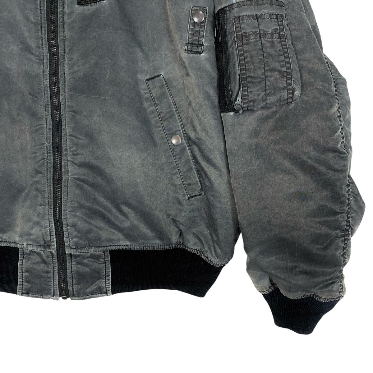 Japanese Brand SPINAH MA-1 Flight Bomber Military Pilot Streetwear Jacket Size US L / EU 52-54 / 3 - 6 Thumbnail