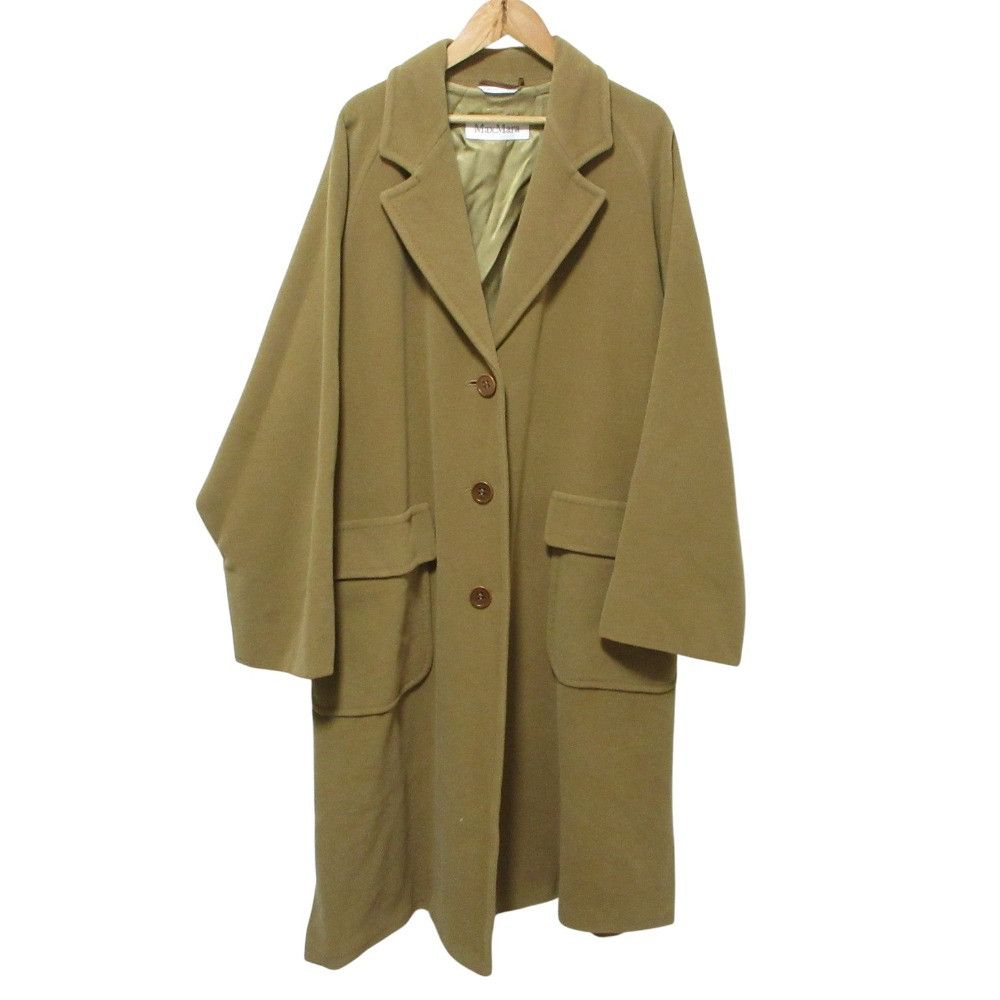 Max Mara Max Mara Max Mara Angora Wool Coat Textile Outerwear DUTY FREE for USA Size ONE SIZE - 1 Thumbnail