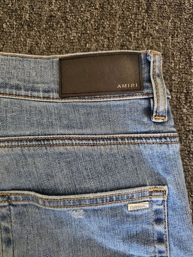 Amiri Amiri Distressed Denim Jeans. Size US 33 - 7 Thumbnail
