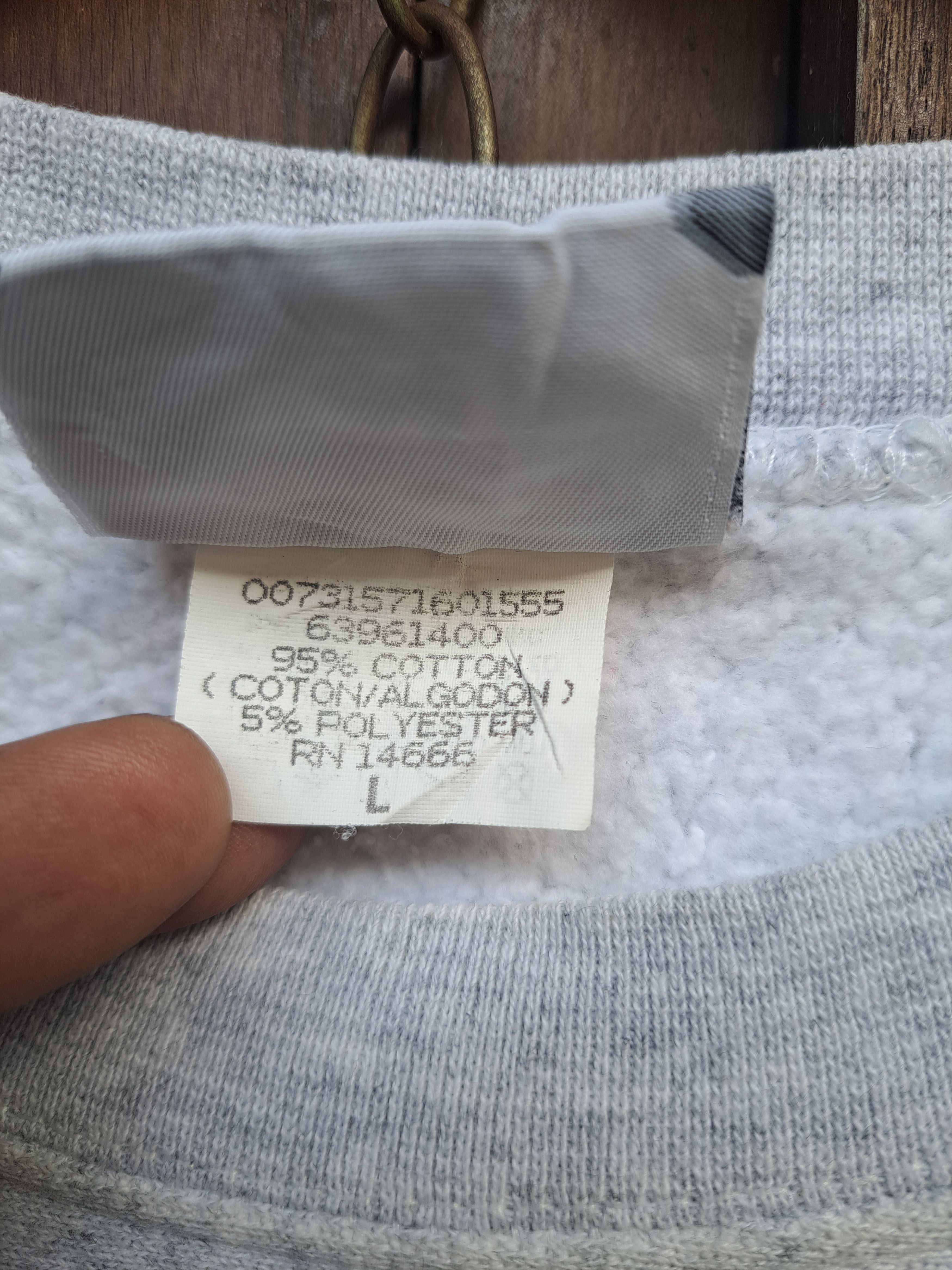 Lee Vtg 90s Lee Crossgain x The Cheesecake Factory Sweatshirt Size US L / EU 52-54 / 3 - 5 Thumbnail