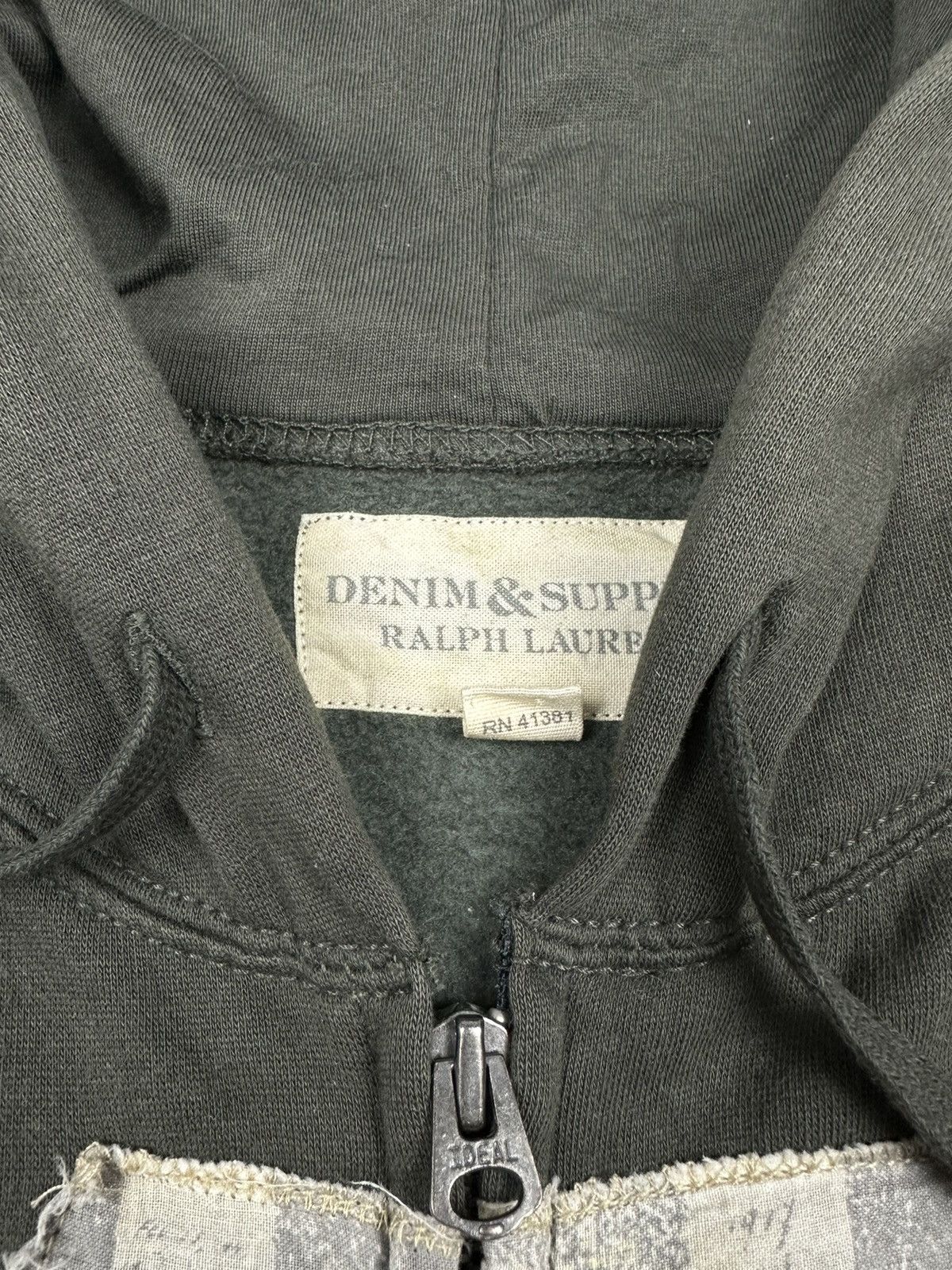 Denim & Supply Ralph Lauren Denim & Supply Ralph Lauren Britain Flag Boro Hoodie Size US S / EU 44-46 / 1 - 6 Thumbnail