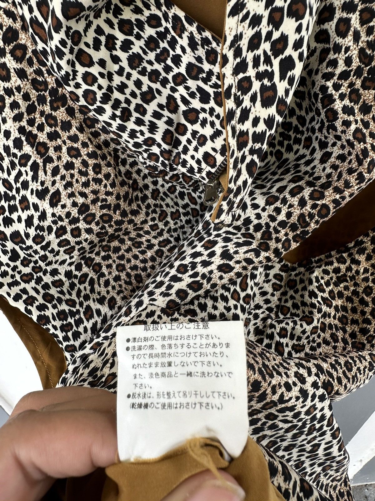 If Six Was Nine × Japanese Brand × Le Grande Bleu (L.G.B.) CRAZY LEOPARD VEST REVERSIBLE CRAZY FASHION LGB STYLED Size US L / EU 52-54 / 3 - 7 Thumbnail
