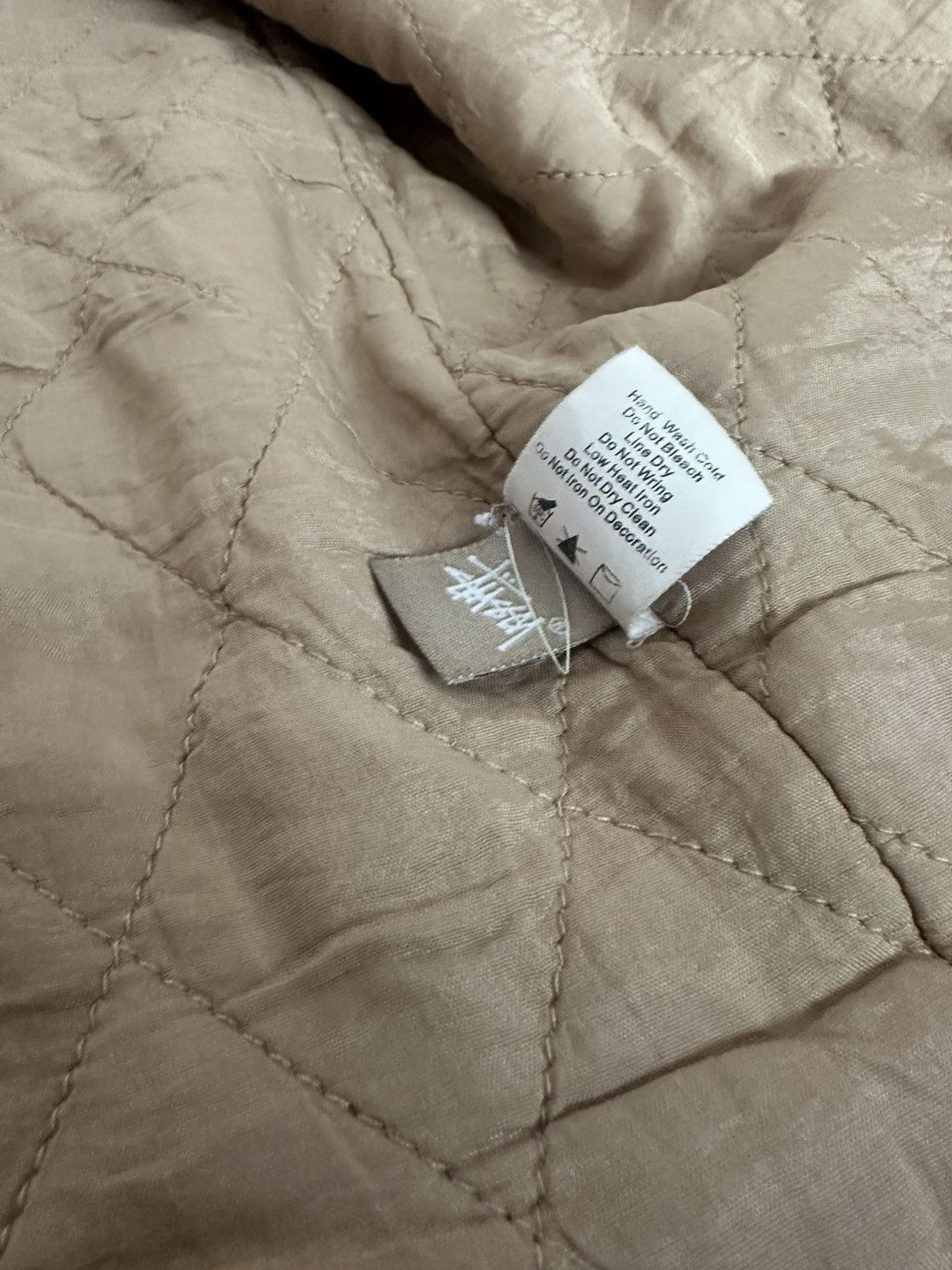 Stussy Stussy men’s camo lined zip up size L Size US L / EU 52-54 / 3 - 9 Thumbnail