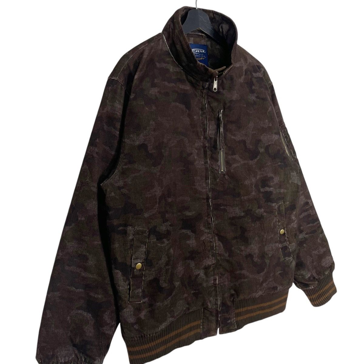 Japanese Brand Vintage CRU California Usa Camoflage Bomber Jacket Streetwea Size US M / EU 48-50 / 2 - 2 Thumbnail