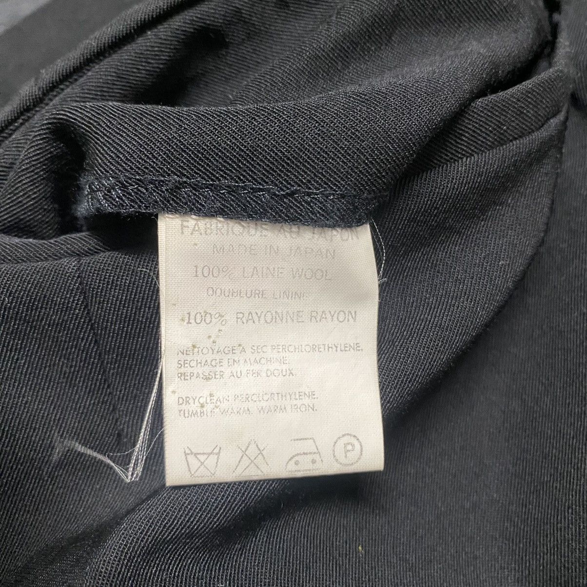 Yohji Yamamoto SS2001 Ys For Men Black Wool Rayon Baggy Pants Size US 28 / EU 44 - 24 Thumbnail