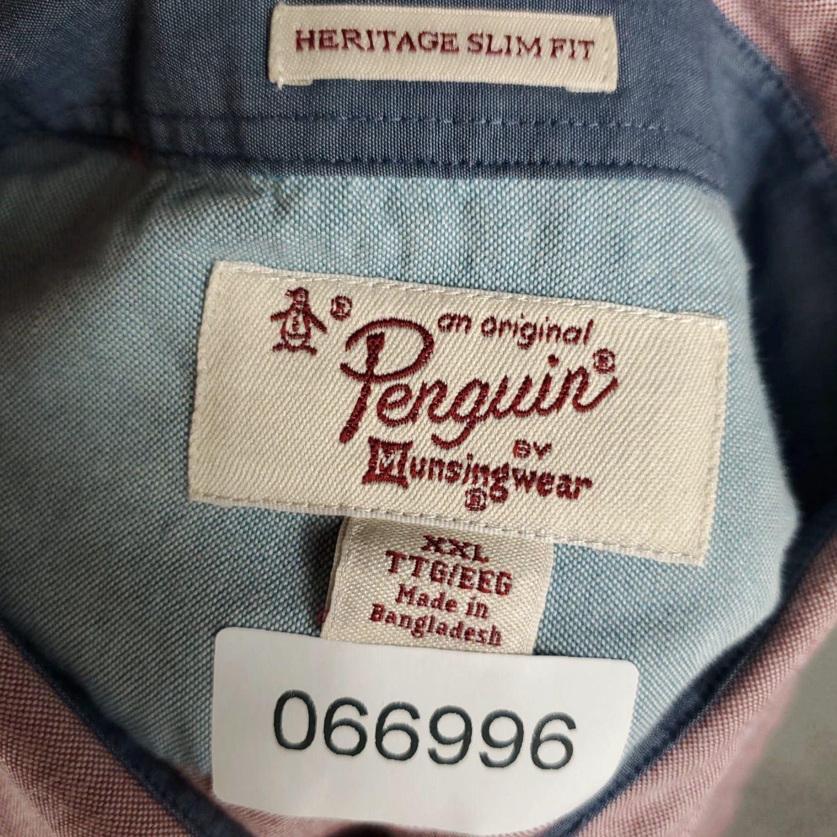 Original Penguin Penguin Munsingwear Shirt Mens 2XL Red Casual Button Up Short Sleeve Size US XXL / EU 58 / 5 - 6 Thumbnail