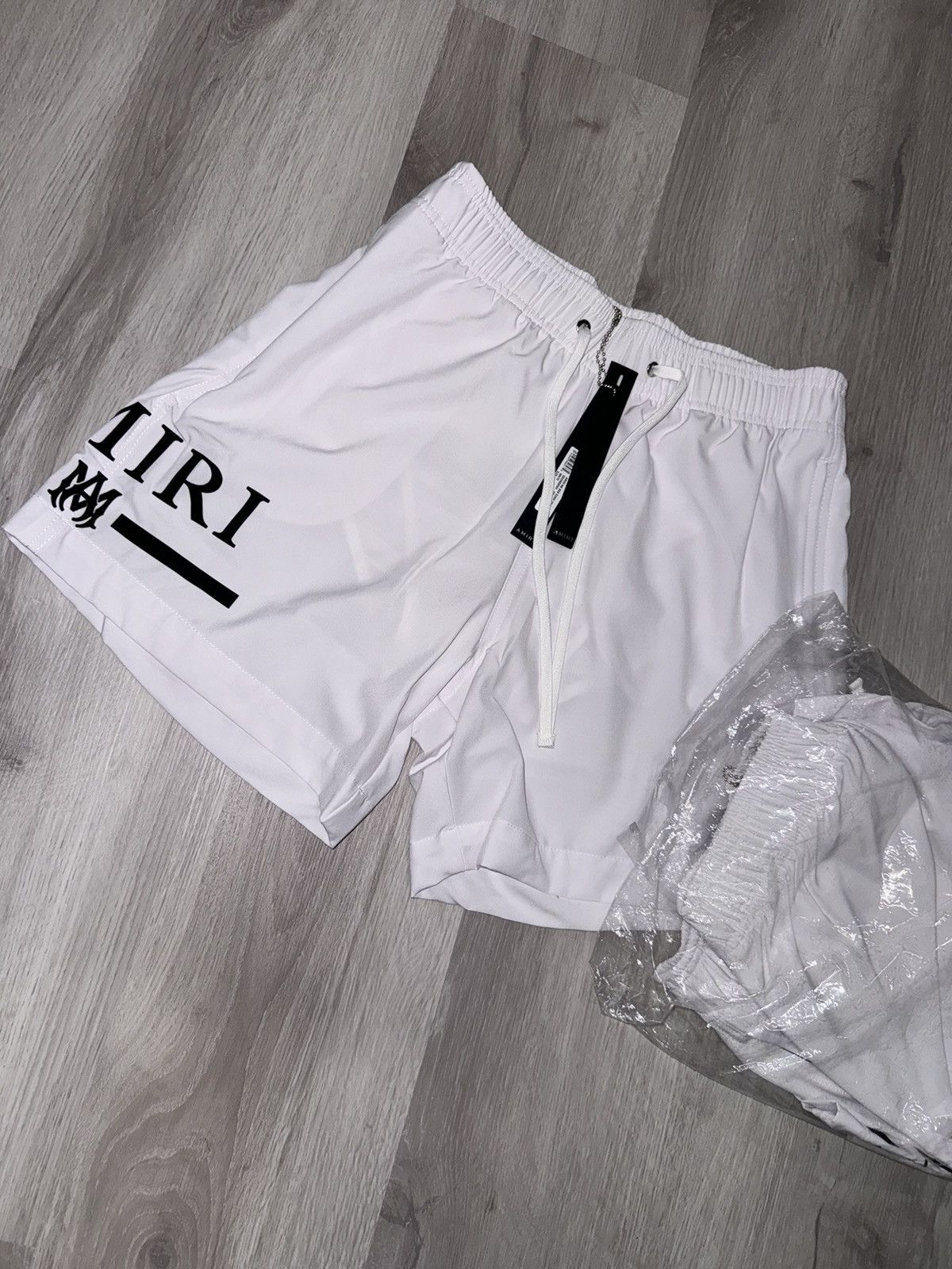 Amiri Amiri MA Bar Swim Trunks White Size US 28 / EU 44 - 1 Thumbnail