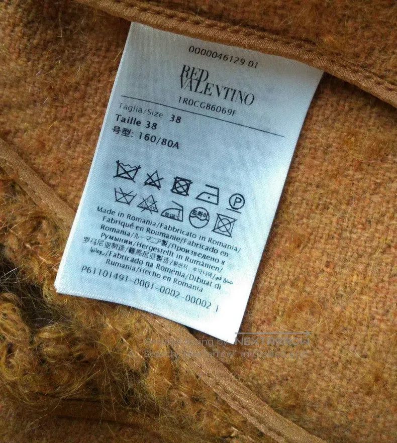 Other Valentino Double-breasted mohair wool cape coat Size XS / US 0-2 / IT 36-38 - 9 Thumbnail