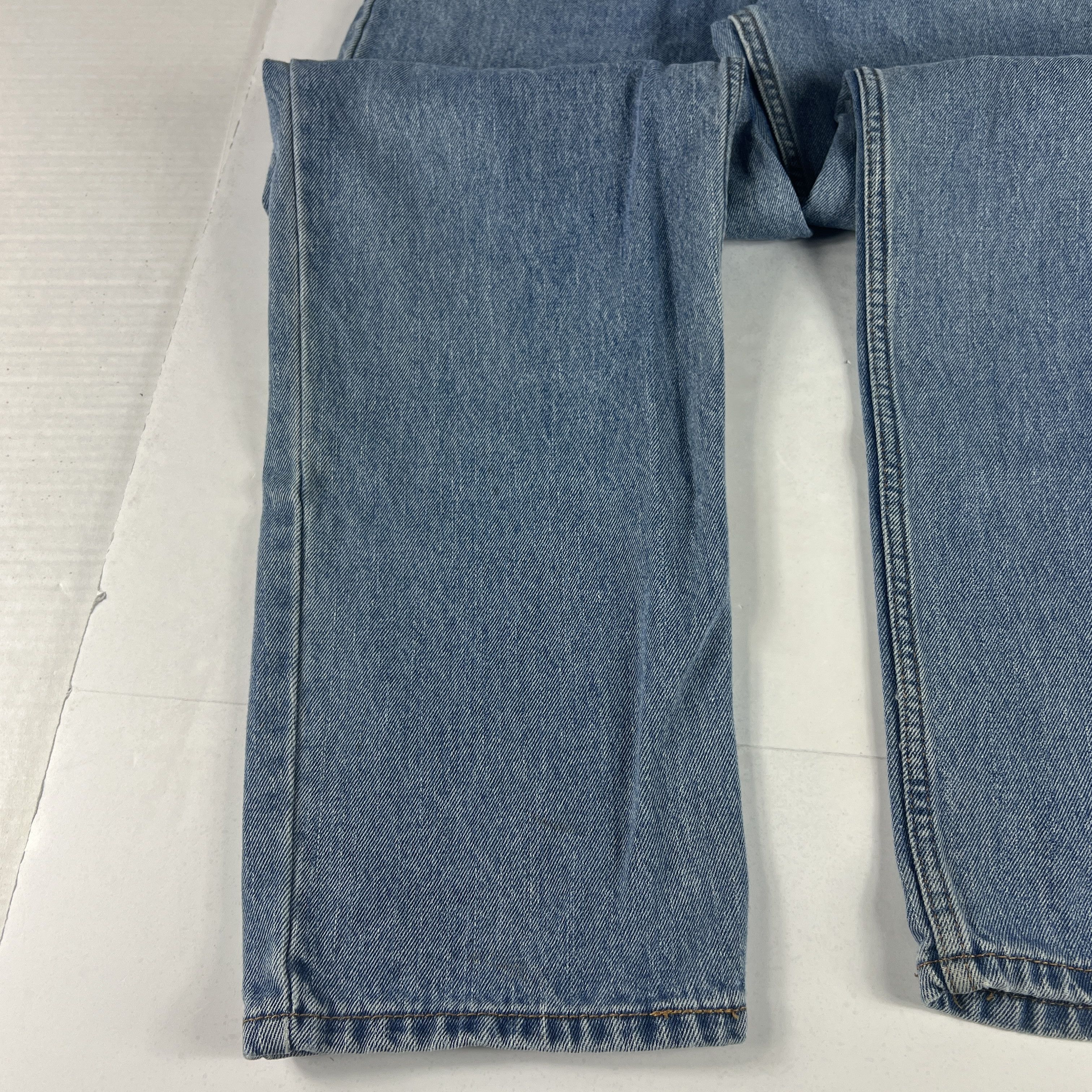 Levi's Levi's Jeans 550 Relaxed Straight Blue Faded Denim Size US 33 - 6 Thumbnail