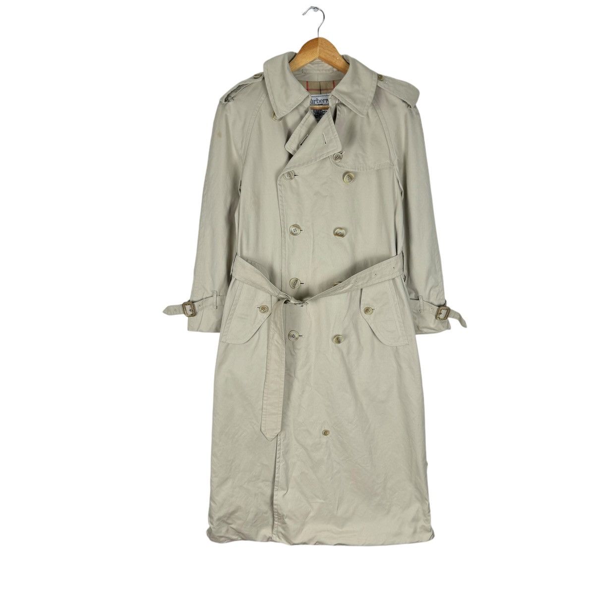 Burberry × Burberry Prorsum × Vintage ☀️BURBERRYS NOVA CHECK TRENCH COAT JACKET Size S / US 4 / IT 40 - 2 Thumbnail