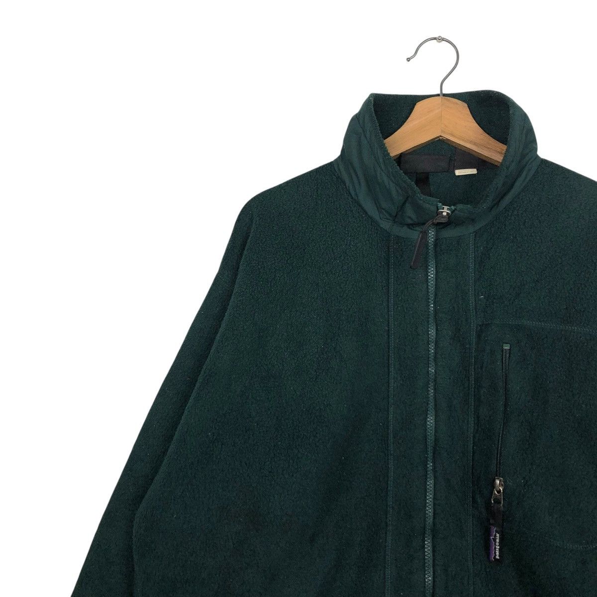 Patagonia 🔥RICH GREEN FLEECE SHERPA DIP PILE PATAGONIA SYNCHILLA Size US L / EU 52-54 / 3 - 9 Thumbnail