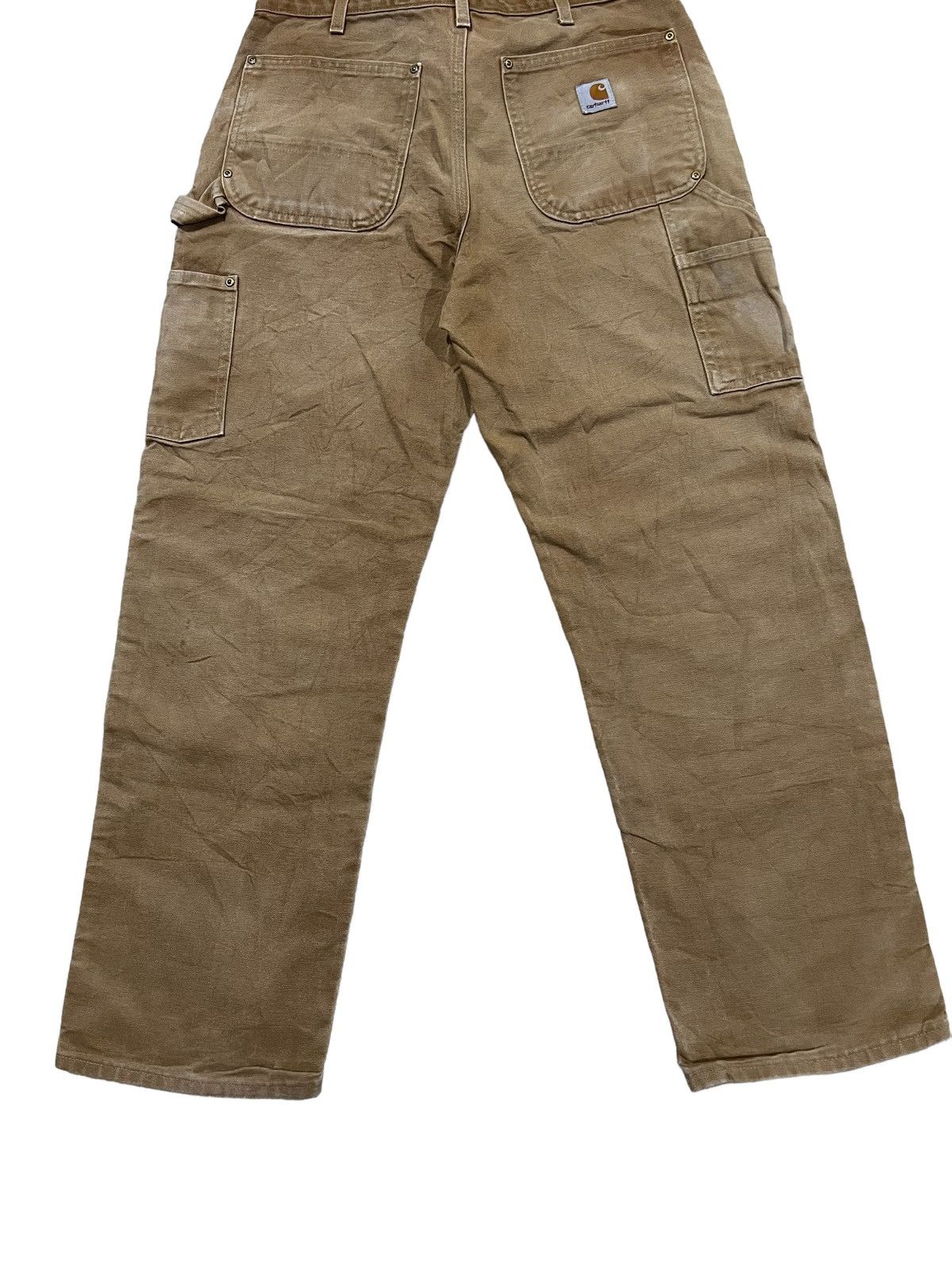 Carhartt 1990s OG Carhartt Double Knee Baggy Duck Cotton Denim Pants Size US 30 / EU 46 - 7 Thumbnail