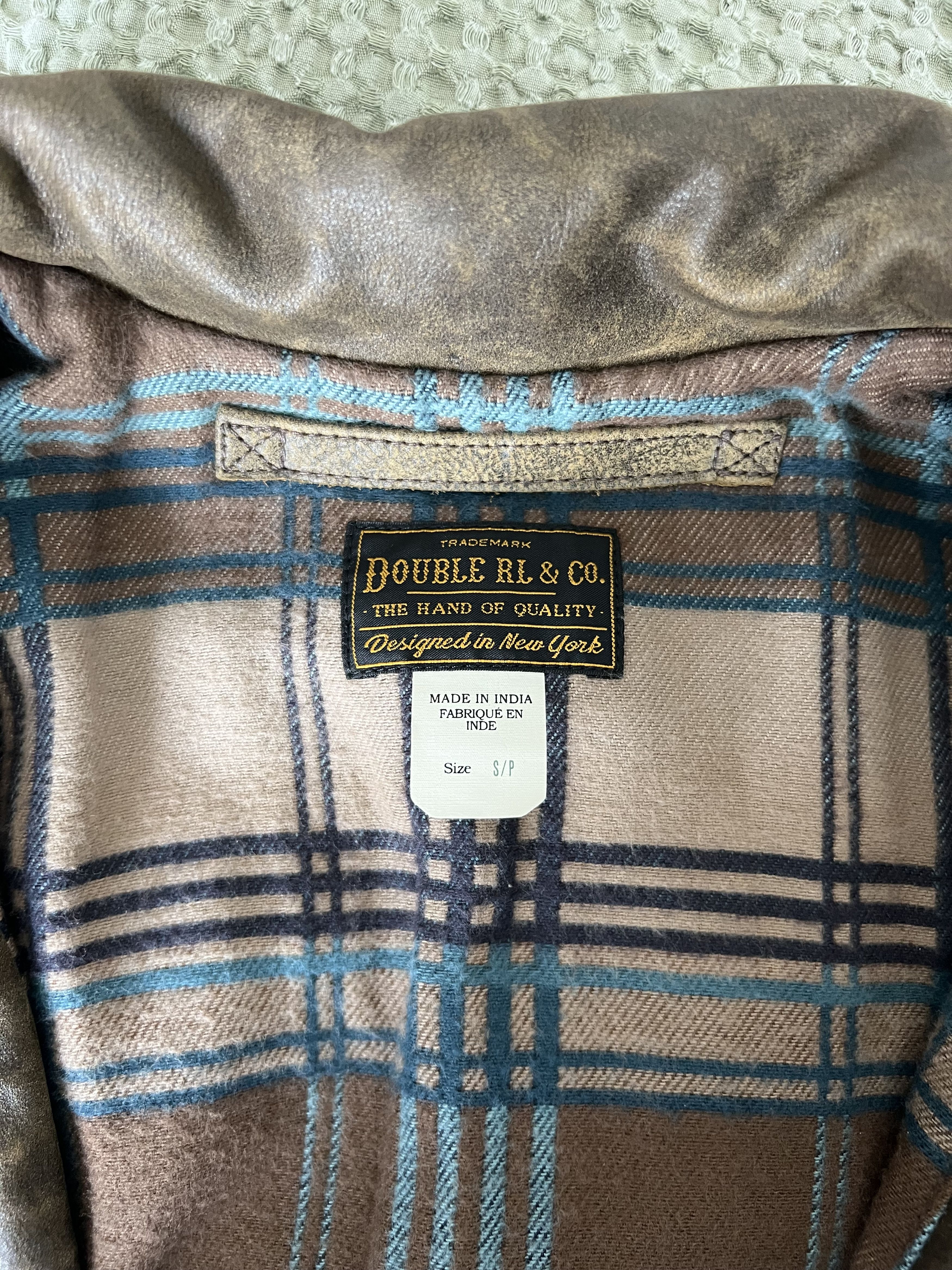 RRL Ralph Lauren RRL Ralph Lauren Blanket Lined Randall Fringe Leather Jacket Size US S / EU 44-46 / 1 - 9 Thumbnail