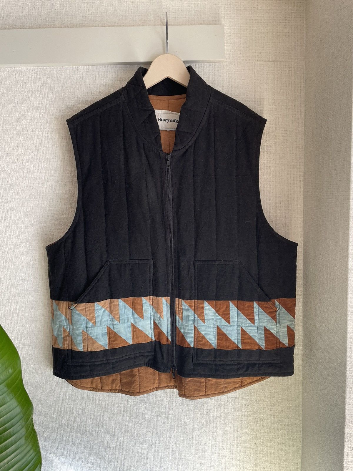 Story Mfg. Story MFG patchwork Vest Size US M / EU 48-50 / 2 - 1 Thumbnail